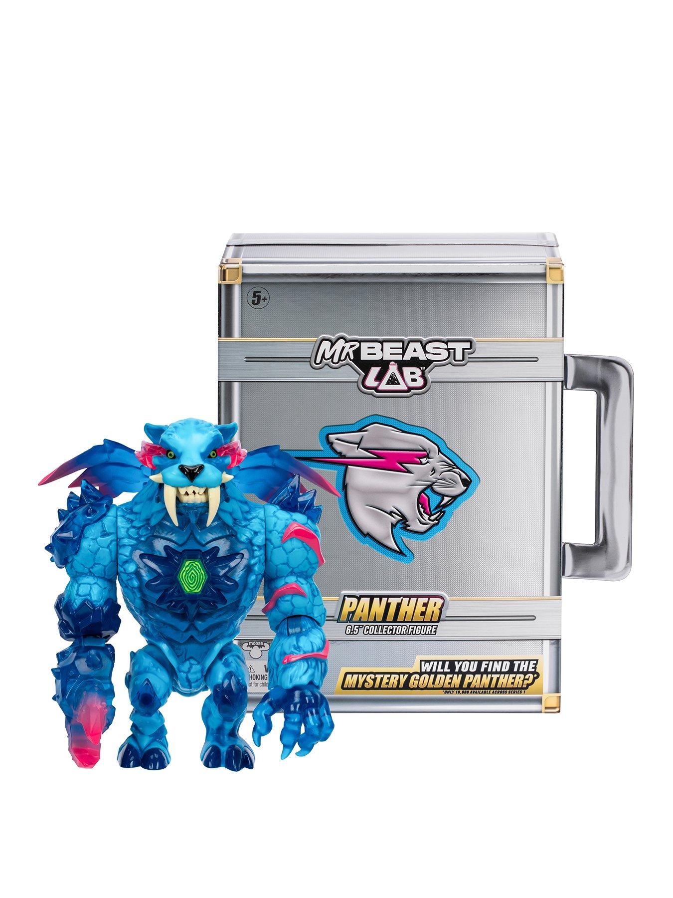 undefined MrBeast Lab Apex Beast Collector Figure. Apex Beast Panther.