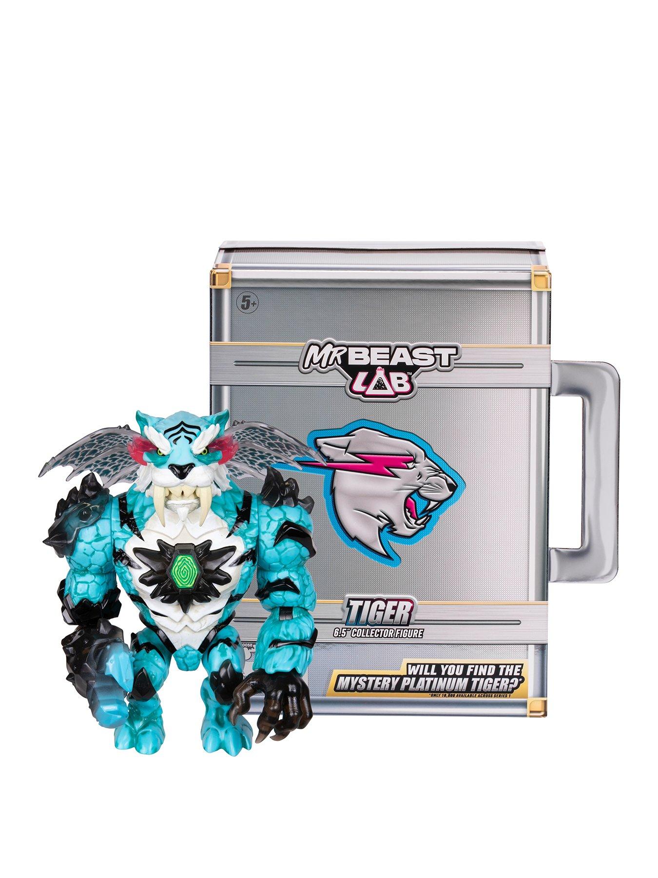 undefined MrBeast Lab Apex Beast Collector Figure. Apex Beast Tiger.