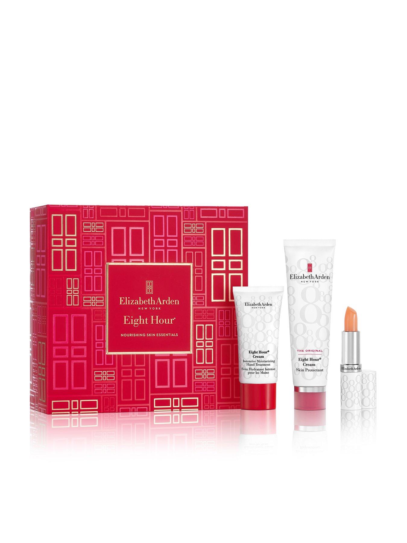 undefined NOURISHING SKIN ESSENTIALS Eight Hour 3-Piece Gift Set. Worth £65!