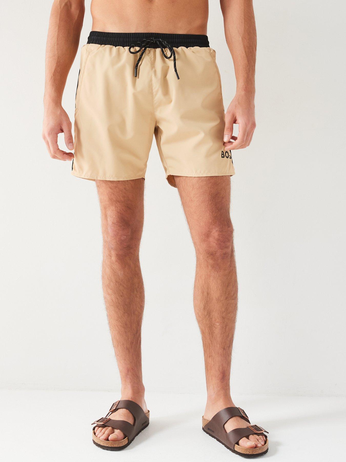 undefined Starfish Swim Shorts- Beige
