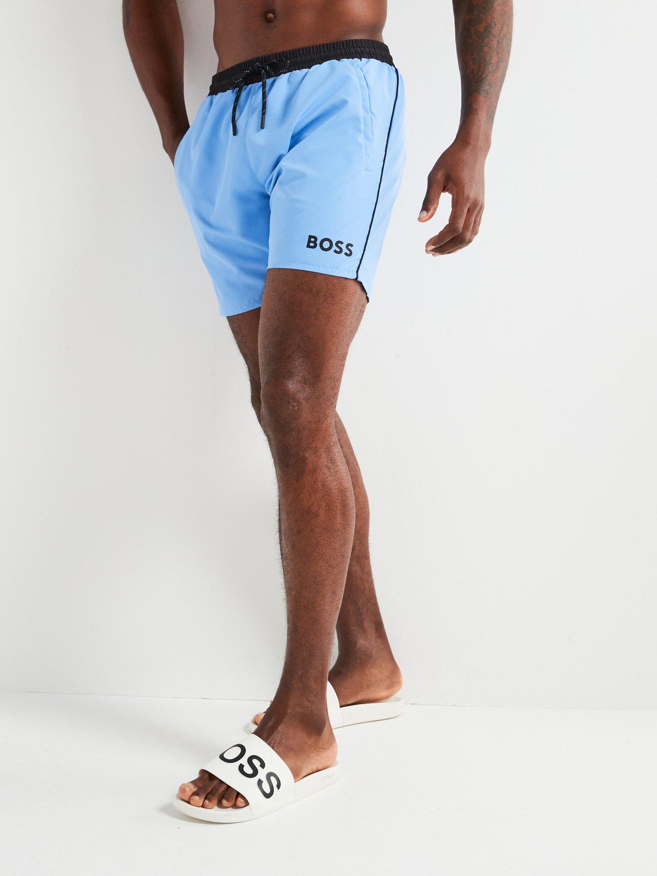 undefined Starfish Swim Shorts- Blue