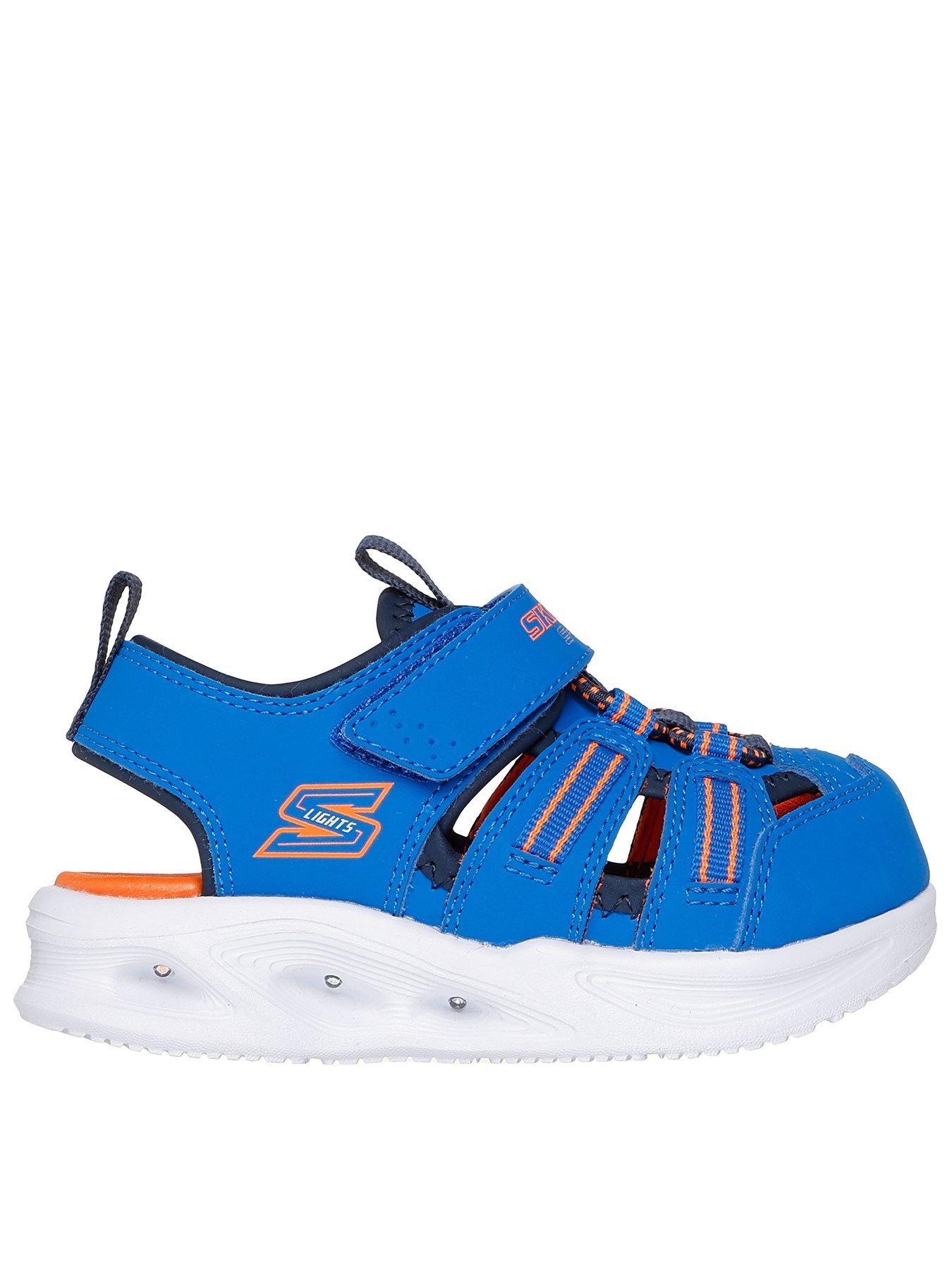 undefined Lighted Fisherman Sandals - Blue