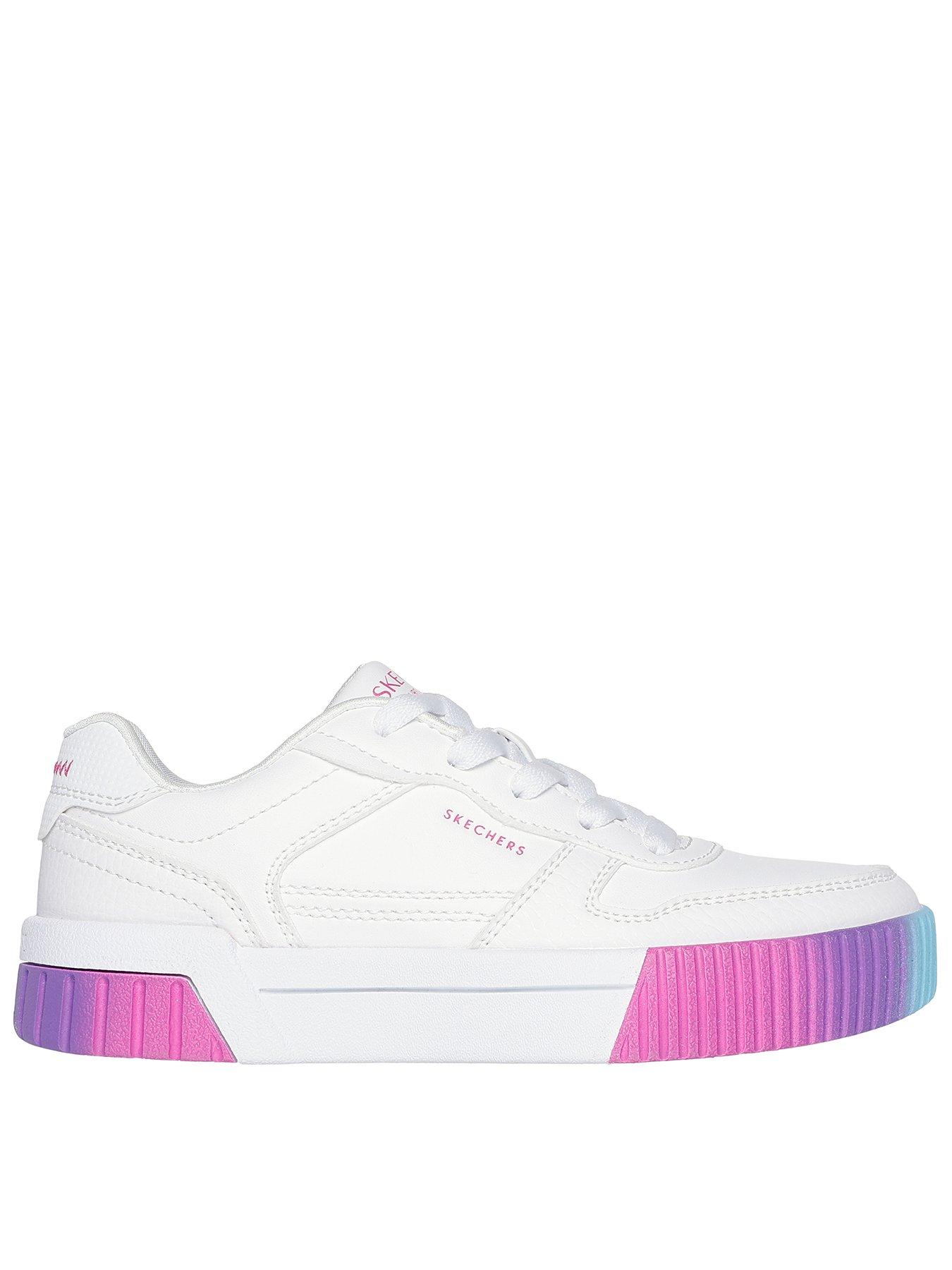 undefined Lace Up Sneaker W/ombre Midsole Detail
