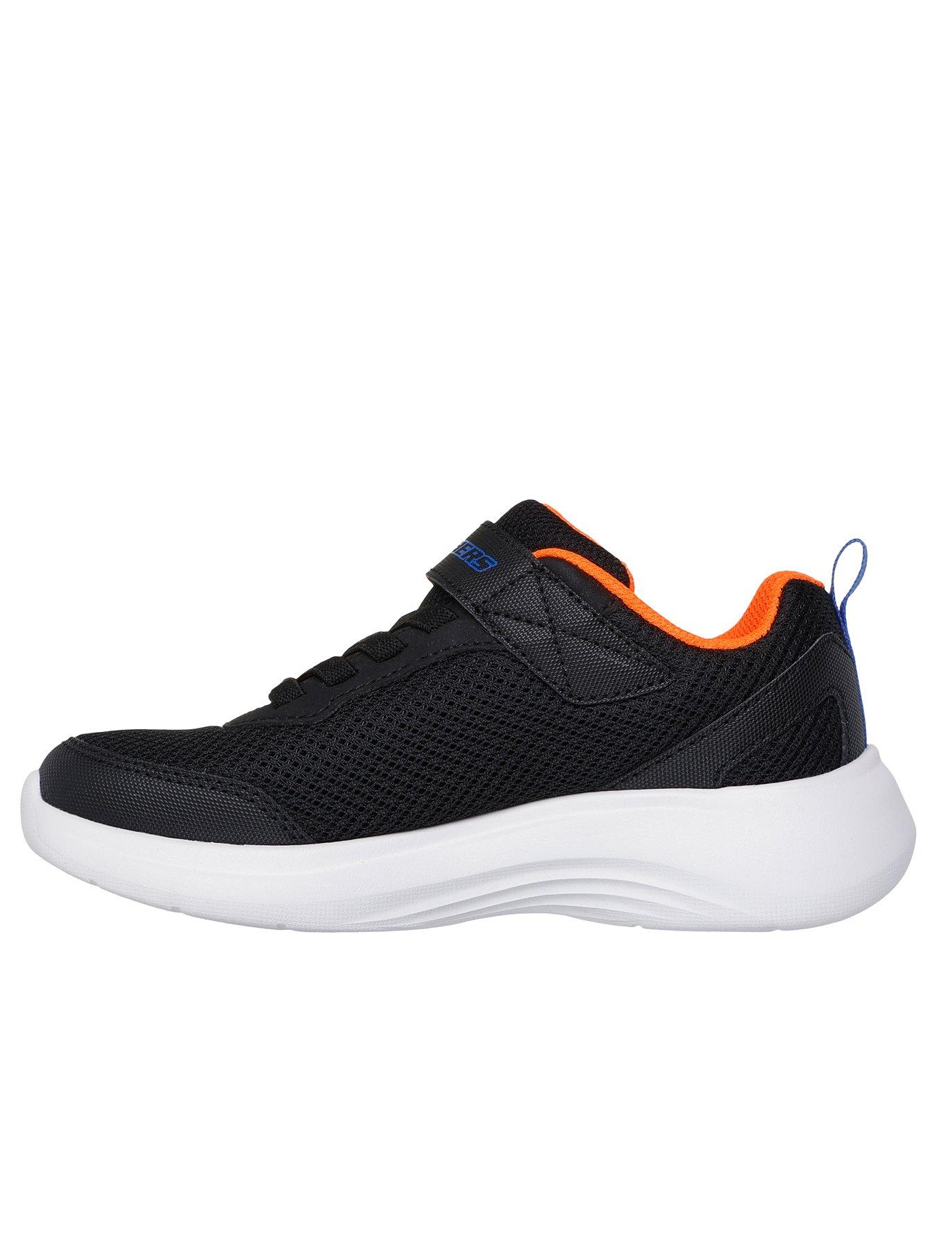 Image 5 of 5 of Skechers Lightweight Gore &amp; Strap Sneaker - Black