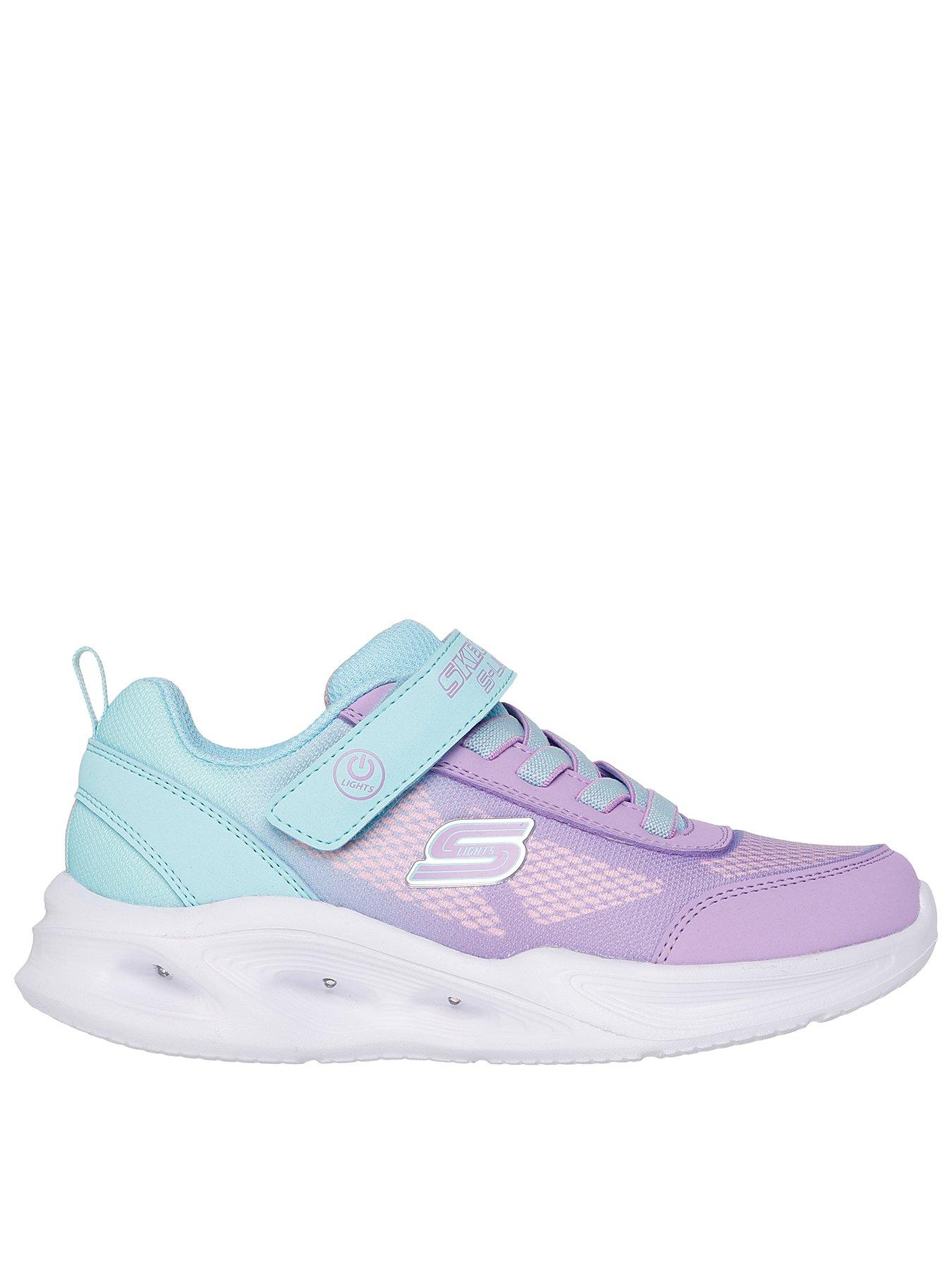 undefined Lighted Gore  &  Strap Sneaker W/ Ombre Upper