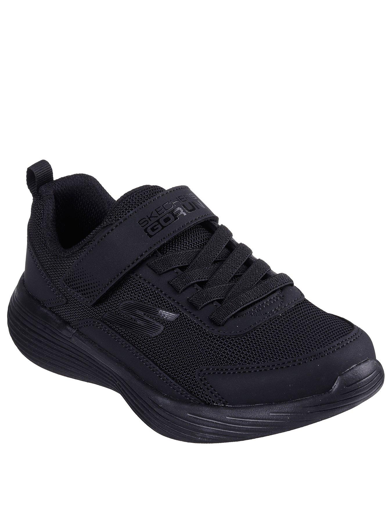Image 2 of 5 of Skechers Lightweight Gore and Strap Trainers - Black