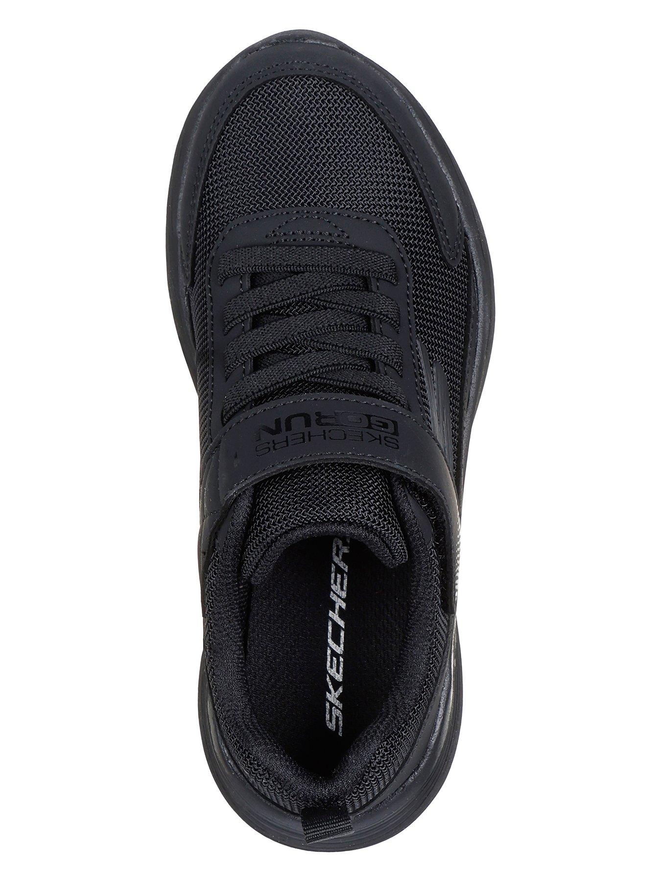 Image 3 of 5 of Skechers Lightweight Gore and Strap Trainers - Black