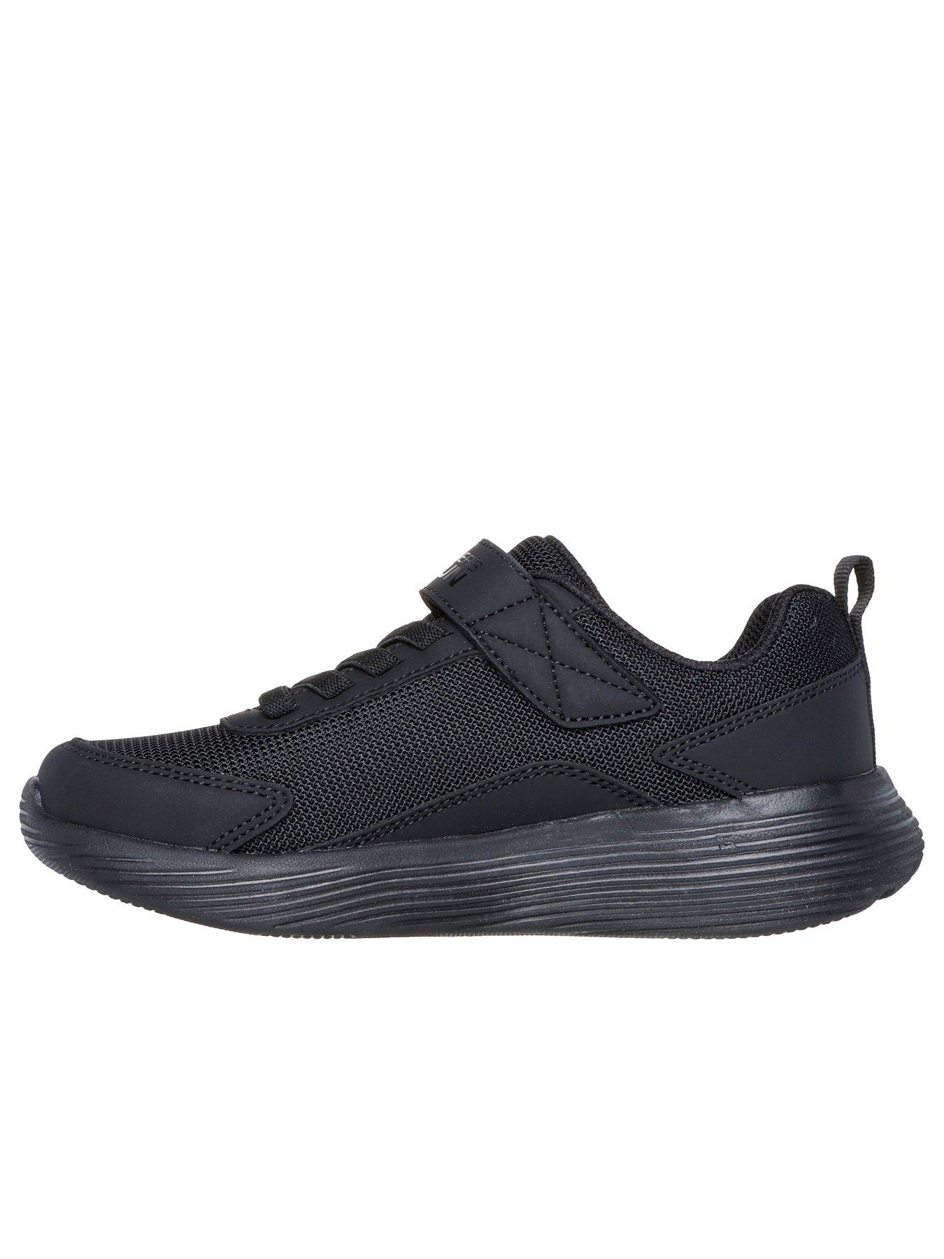 Image 5 of 5 of Skechers Lightweight Gore and Strap Trainers - Black