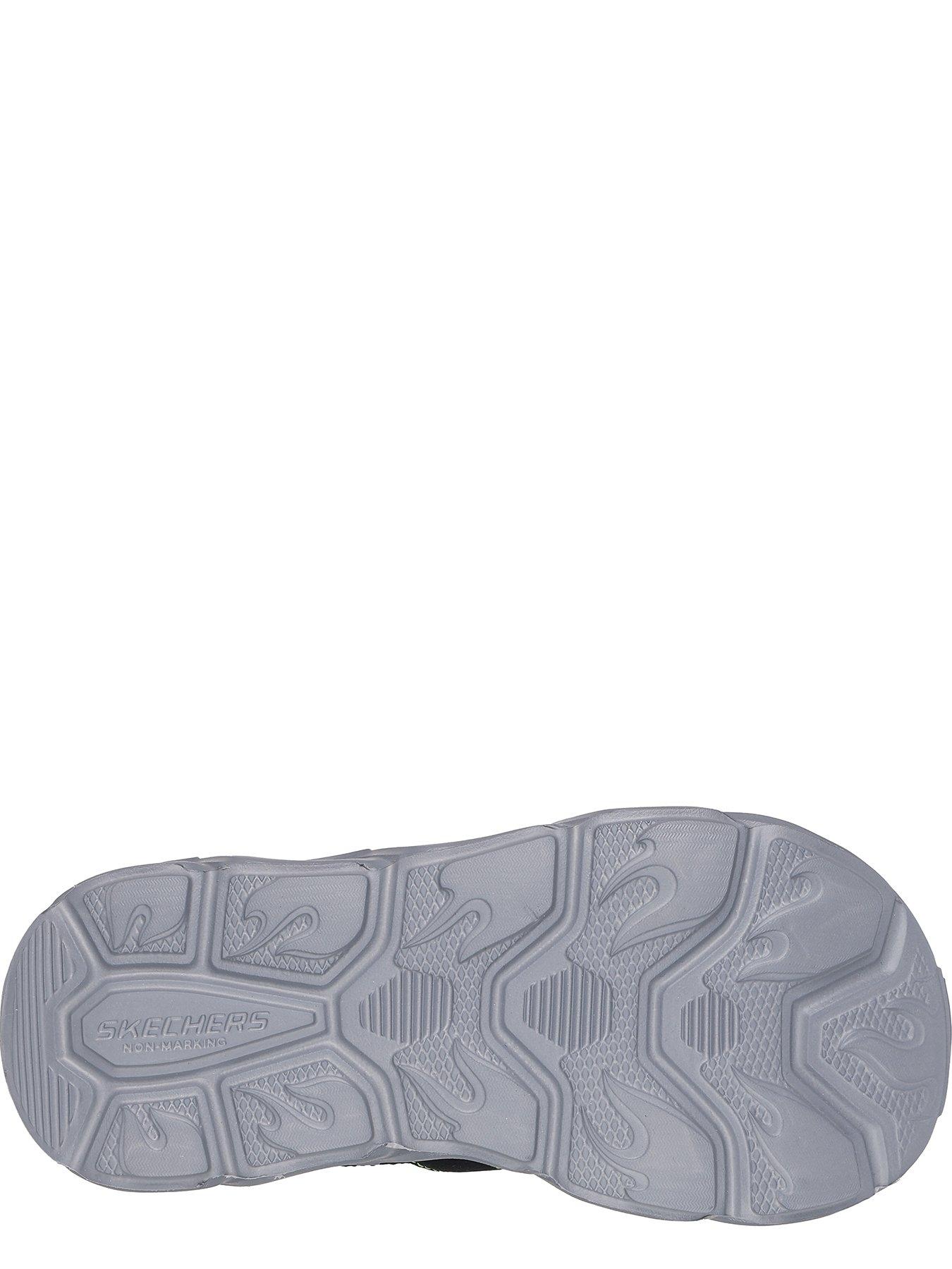 Image 4 of 5 of Skechers Lighted Fisherman Thematic Sandals - Black