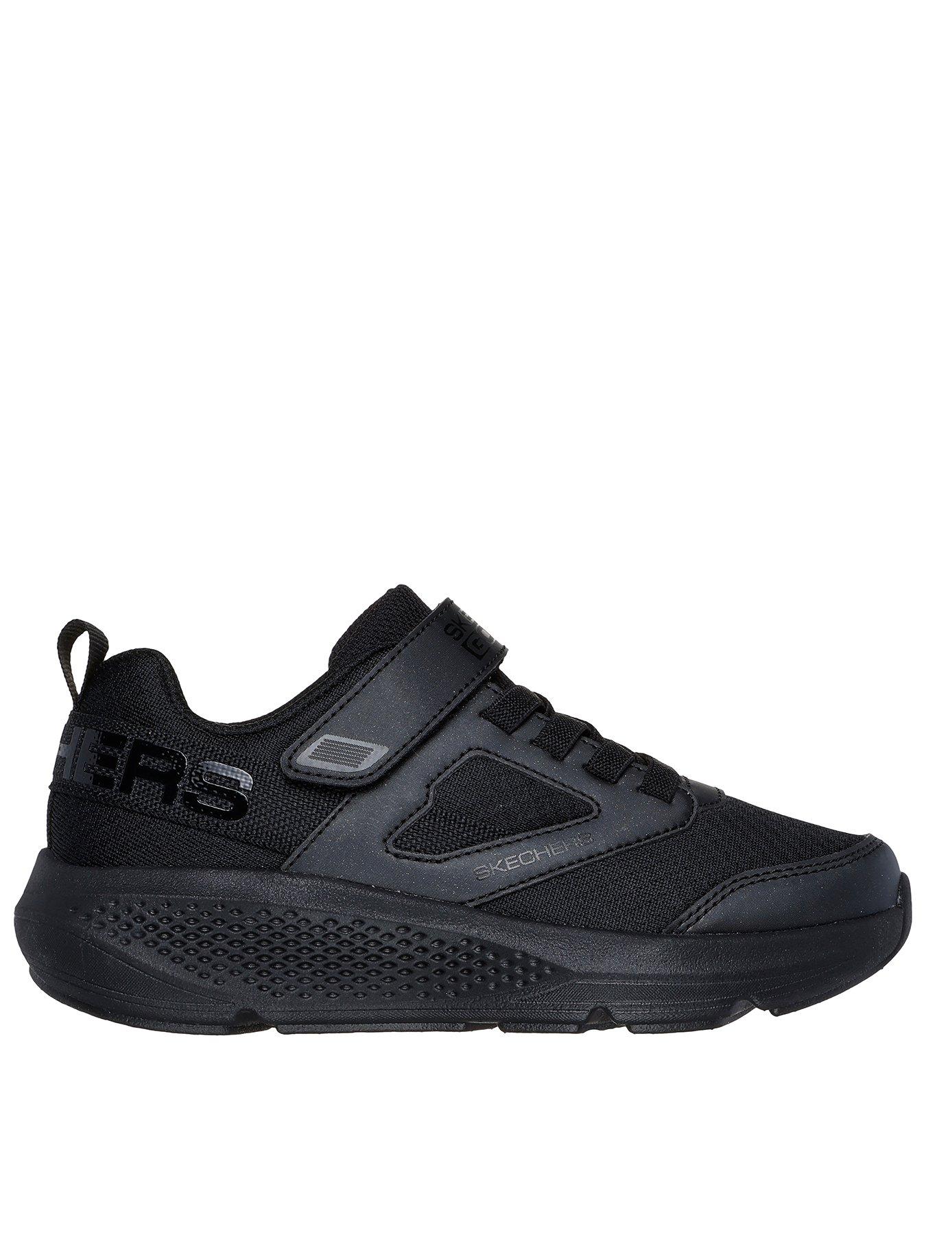 undefined Gore And Strap Mesh Sneakers - Black