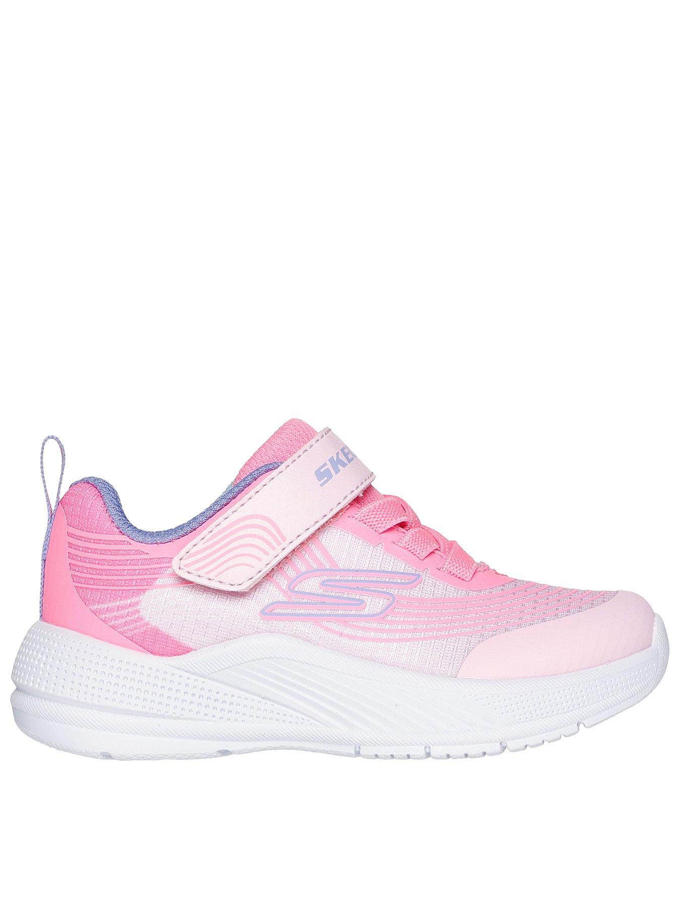 undefined Gore and Strap Ombre Mesh Trainers - Pink