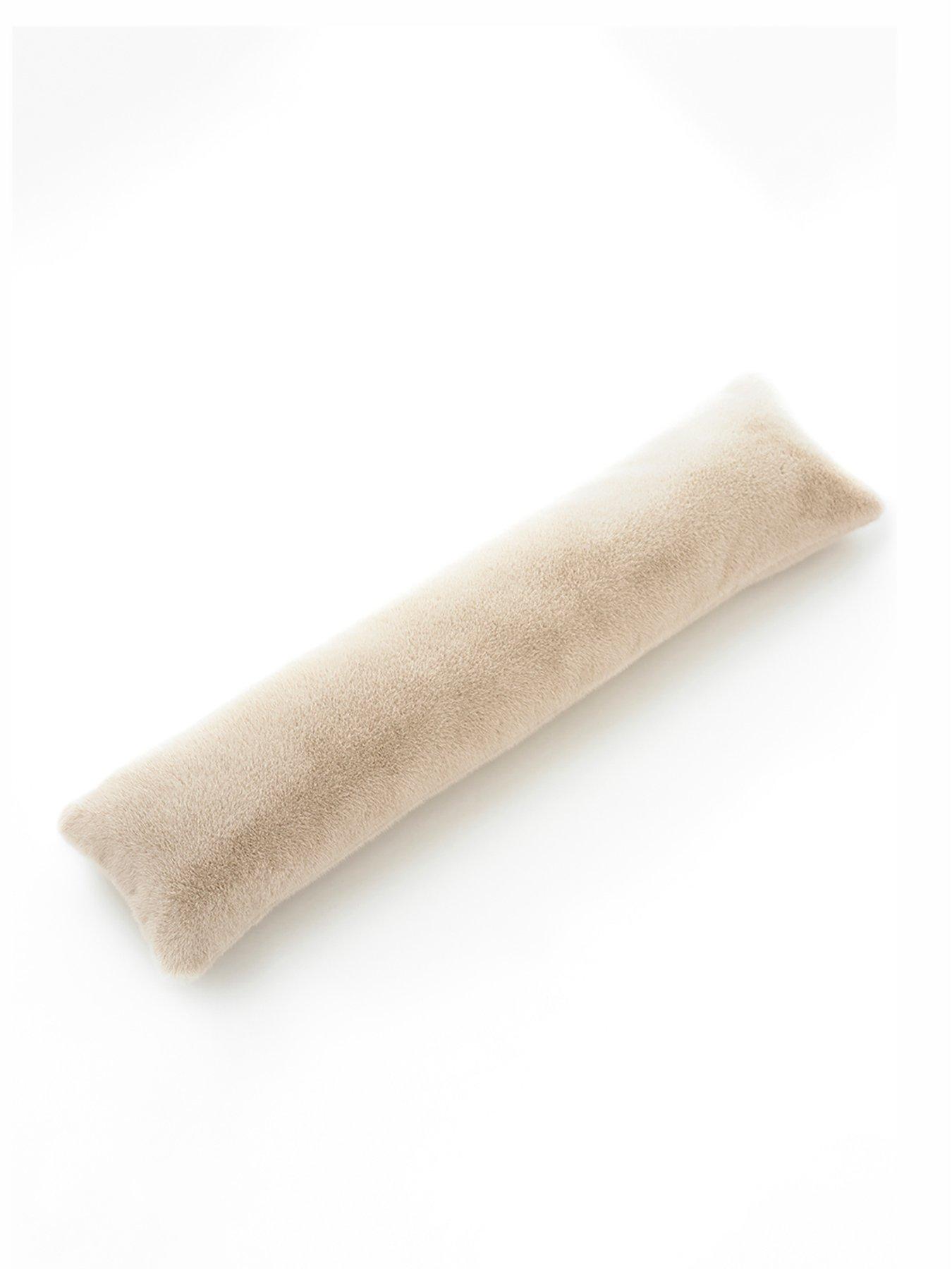 Product photograph of Deyongs Ashford Faux Fur Draught Excluder from very.co.uk