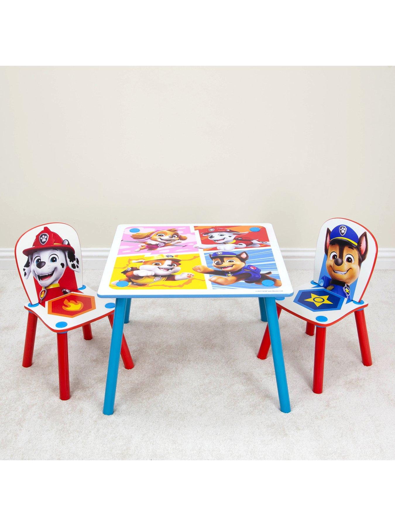Paw Patrol Table and Chair Very