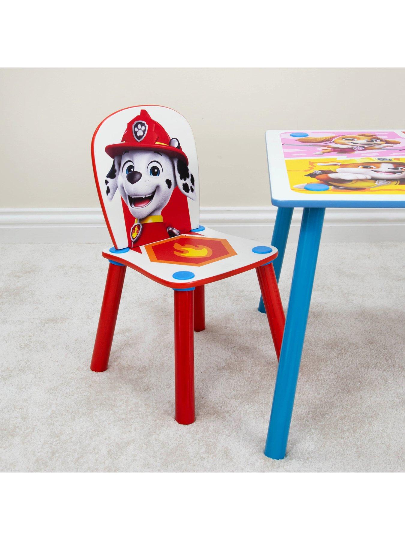 Paw Patrol Table and Chair Very