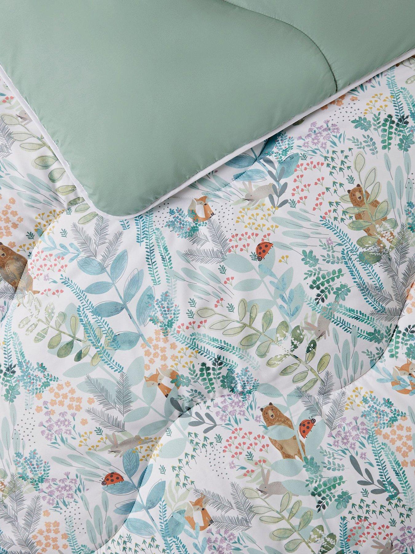 Image 3 of 7 of Night Lark Into The Woods 10.5 Tog Coverless Quilt and Pillowcase Set