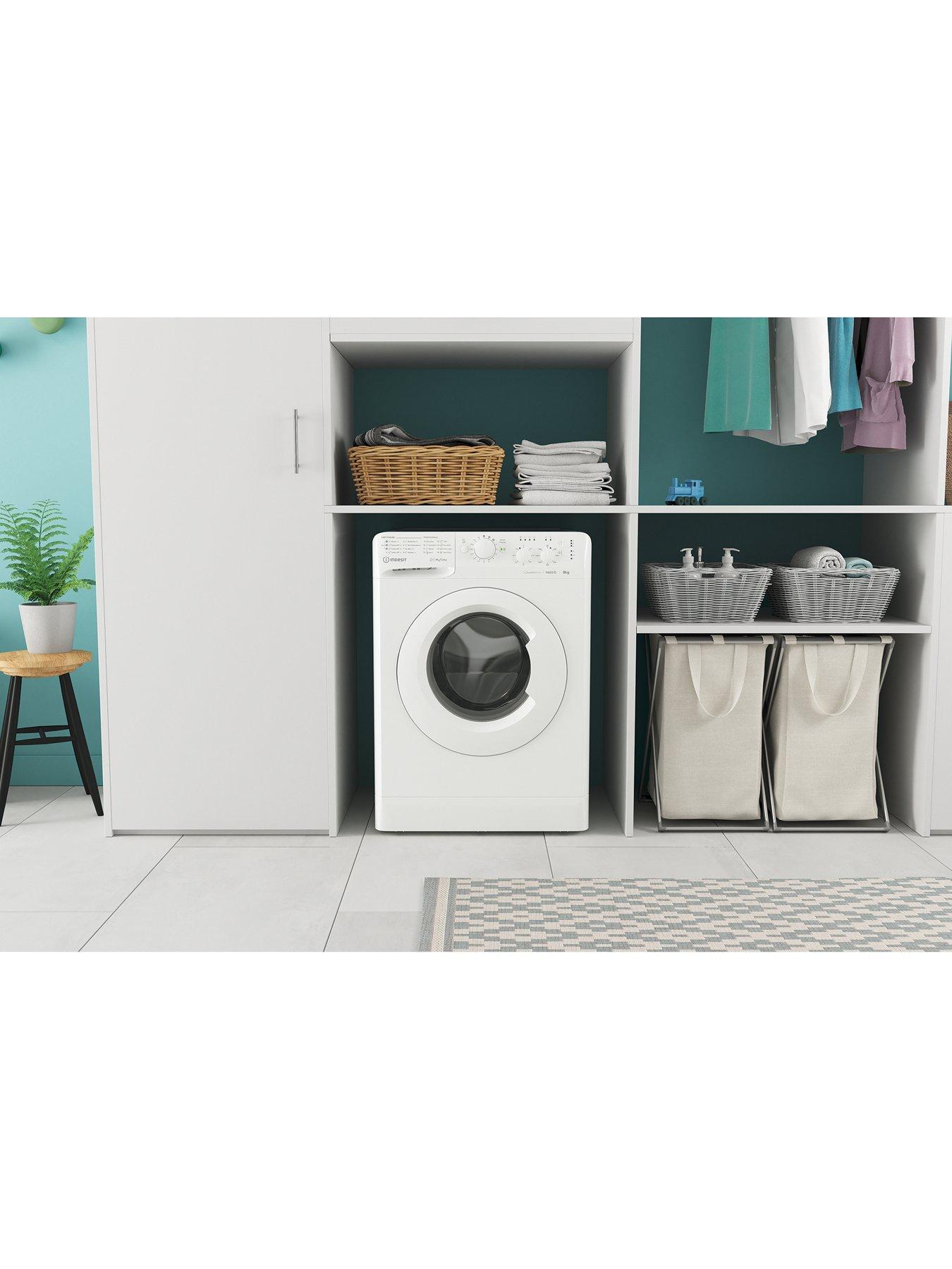 Image 2 of 7 of Indesit My Time Washing Machine - White - 9kg - 1400rpm - B Rated - MTWC91495WUKN