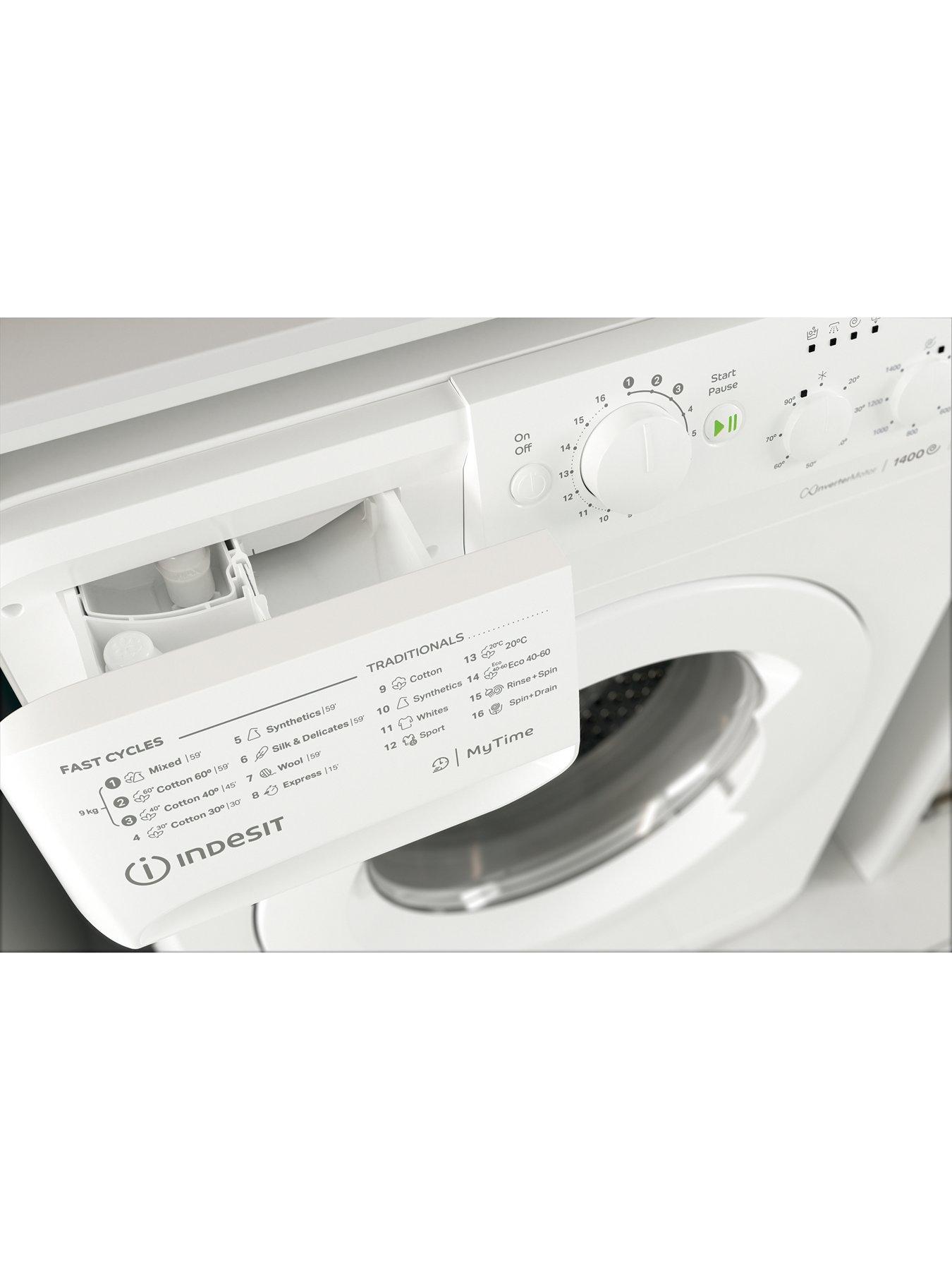 Image 5 of 7 of Indesit My Time Washing Machine - White - 9kg - 1400rpm - B Rated - MTWC91495WUKN