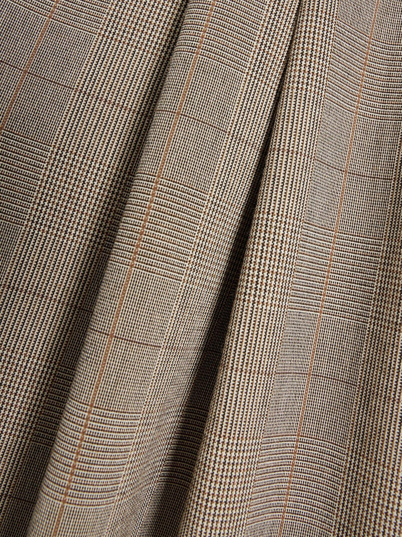 Image 5 of 5 of River Island Belted Wide Leg Trouser - Light Brown