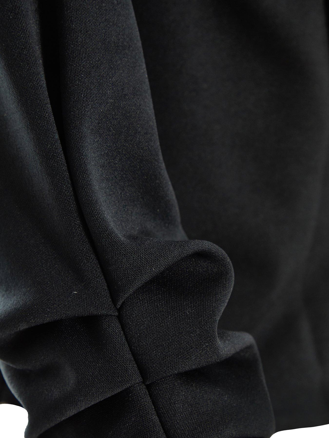 shawl collar crop jacket