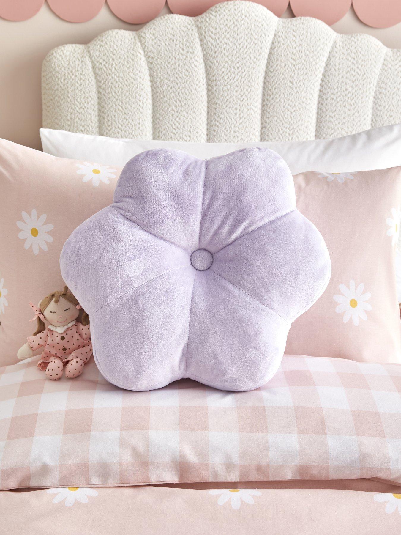 Product photograph of Very Home Flower Shaped Cushion from very.co.uk