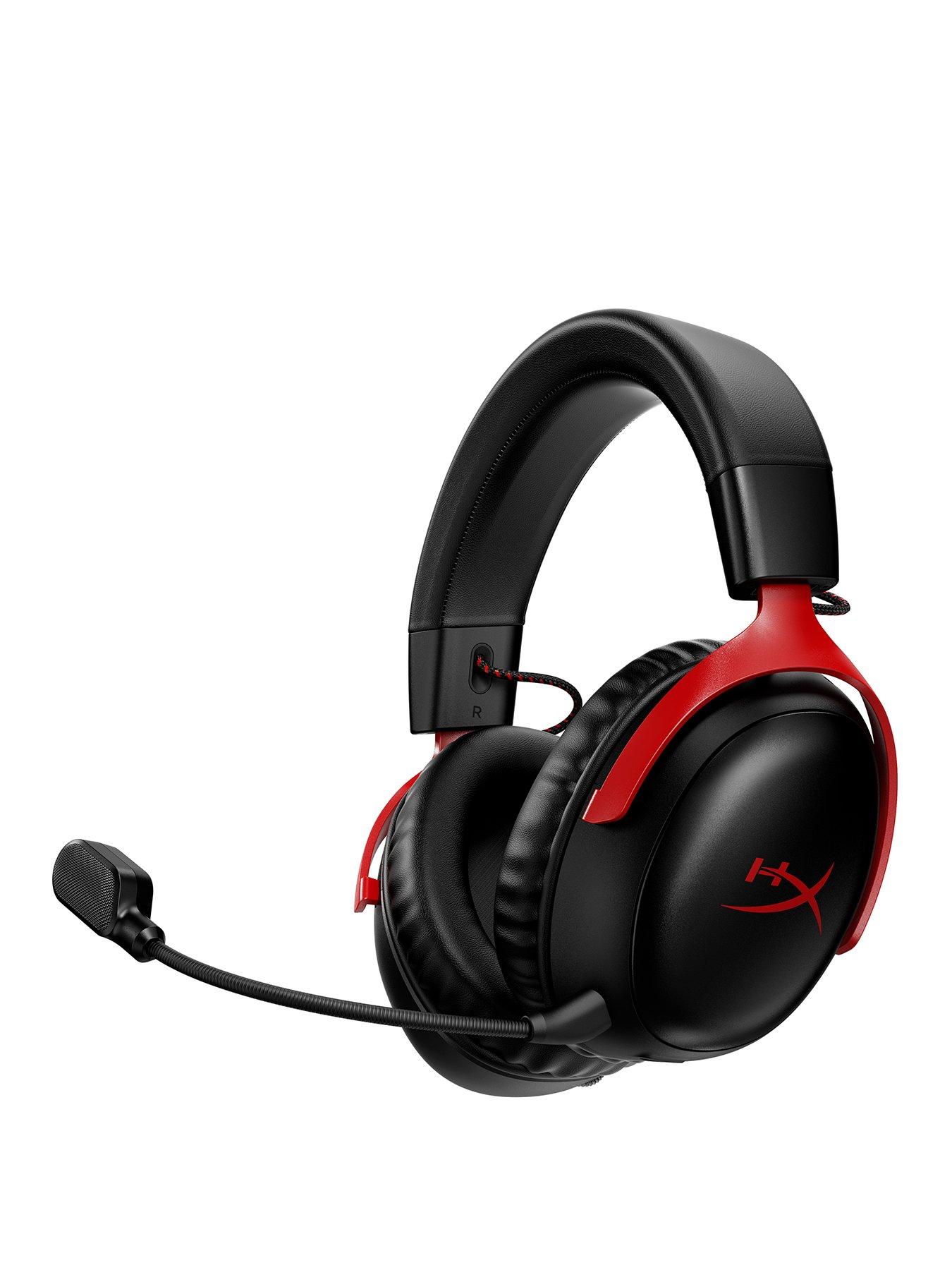 undefined Cloud III Wireless Gaming Headset PC | Mac | PS4 | PS5 | Switch - Black  &  Red