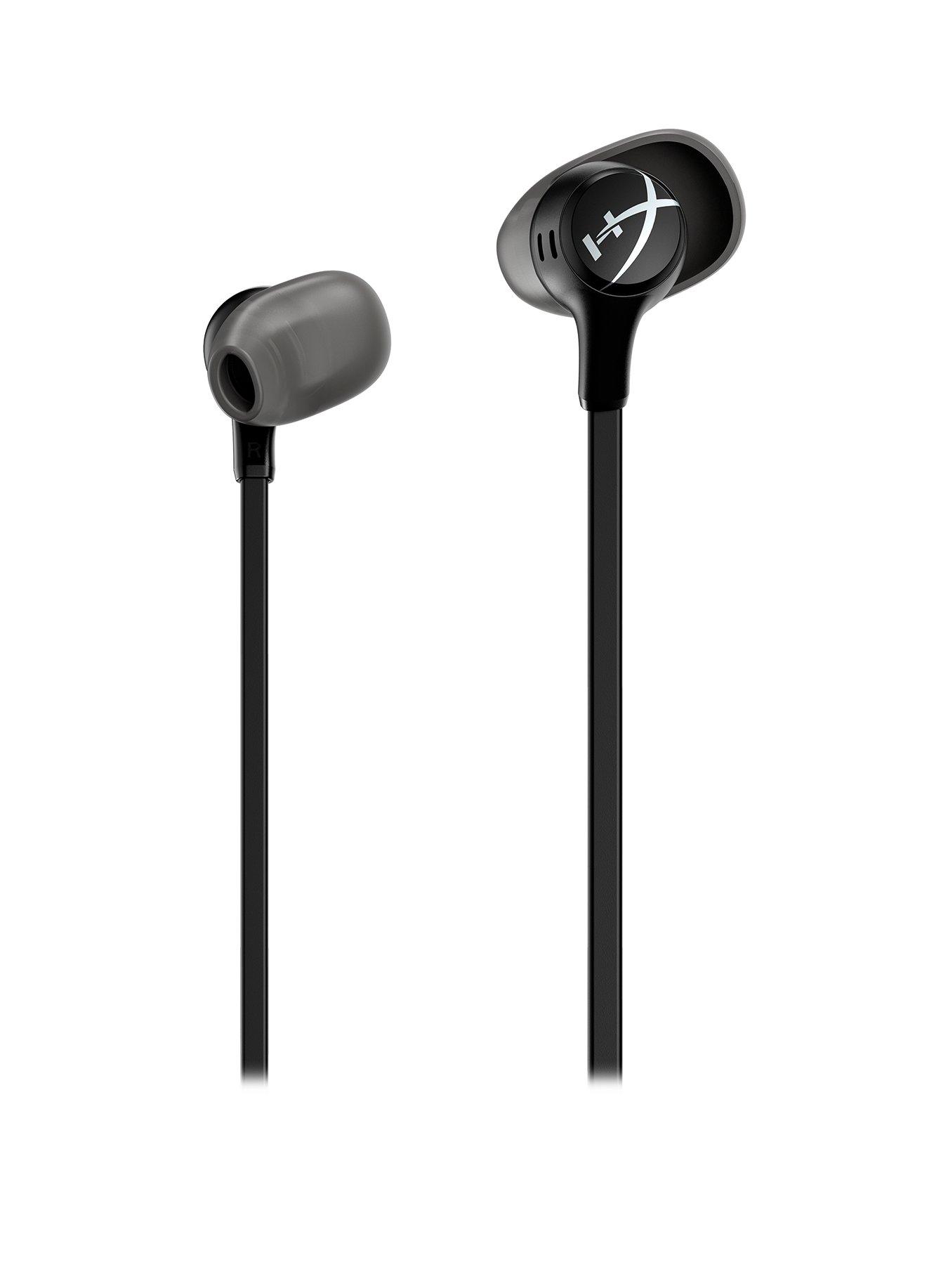 HYPERX Cloud Earbuds II Gaming Earbuds Built in Mic PC Mobile Nintendo Switch Black Red Very