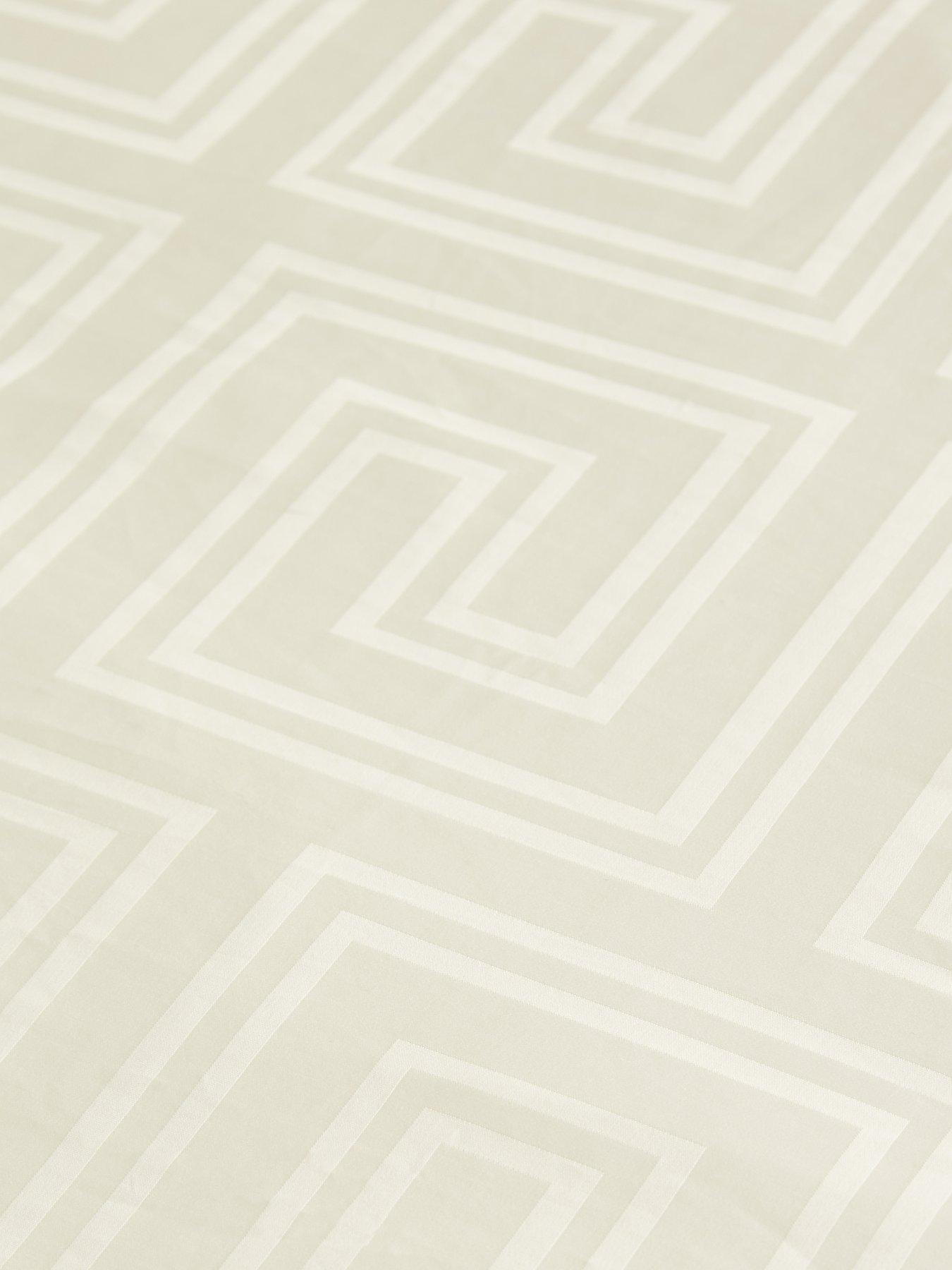 Image 5 of 5 of Michelle Keegan Home Greek Key 100% Cotton Duvet Cover Set