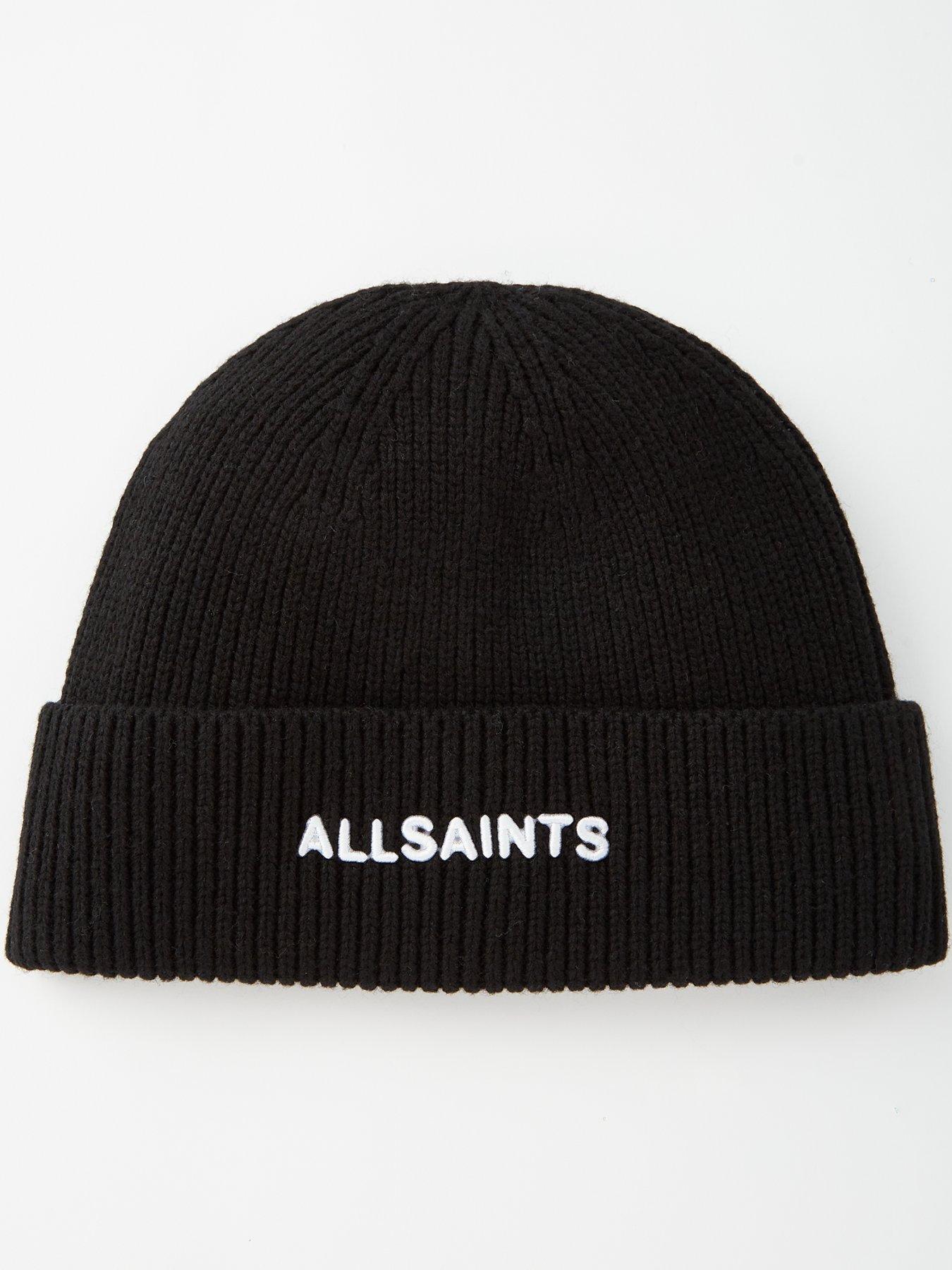 AllSaints Logo Watch Beanie Hat - Black | Very
