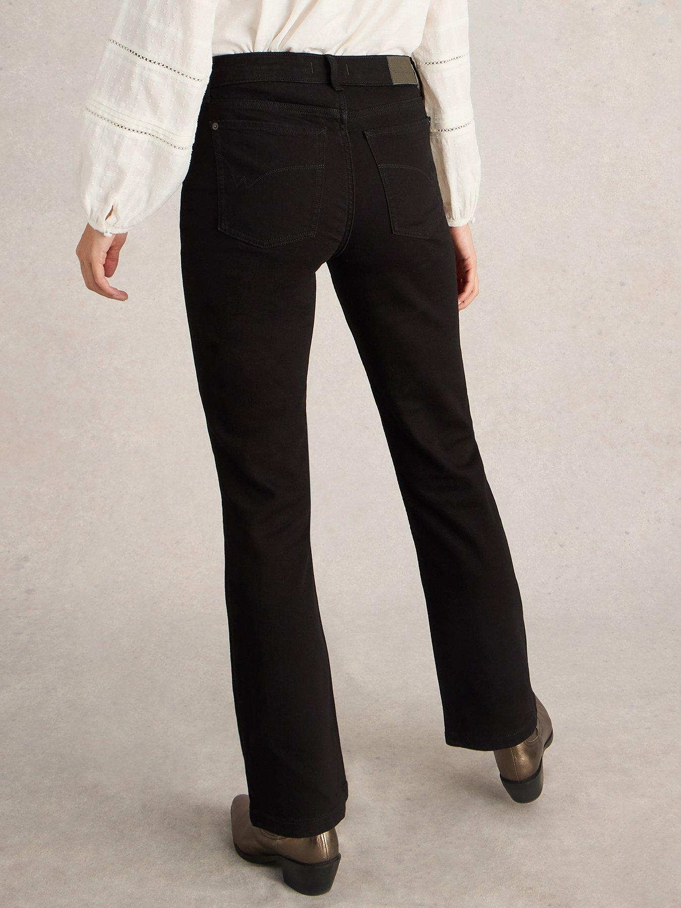 Image 2 of 5 of White Stuff Harriet Bootcut Jeans - Black