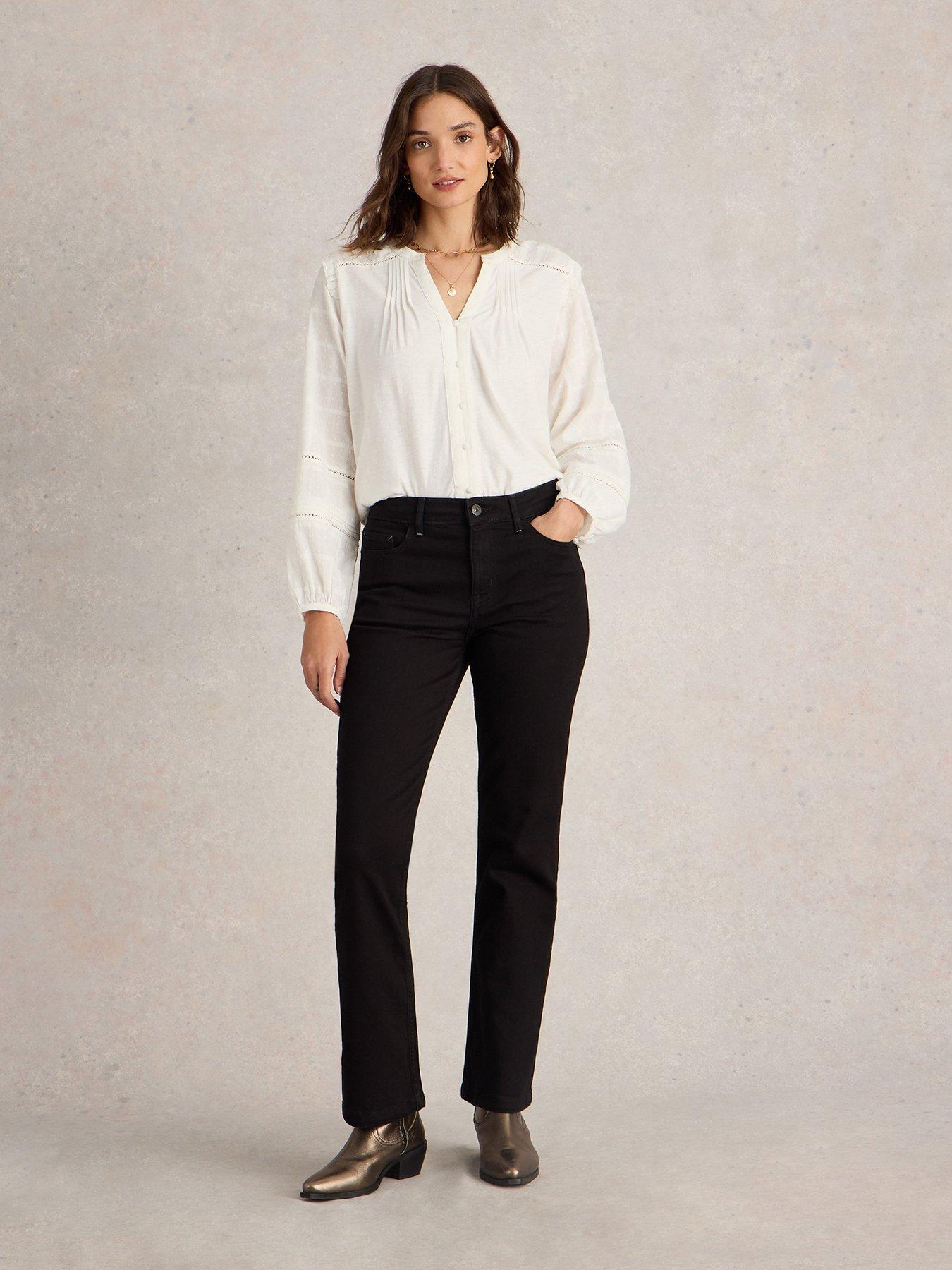 Image 3 of 5 of White Stuff Harriet Bootcut Jeans - Black