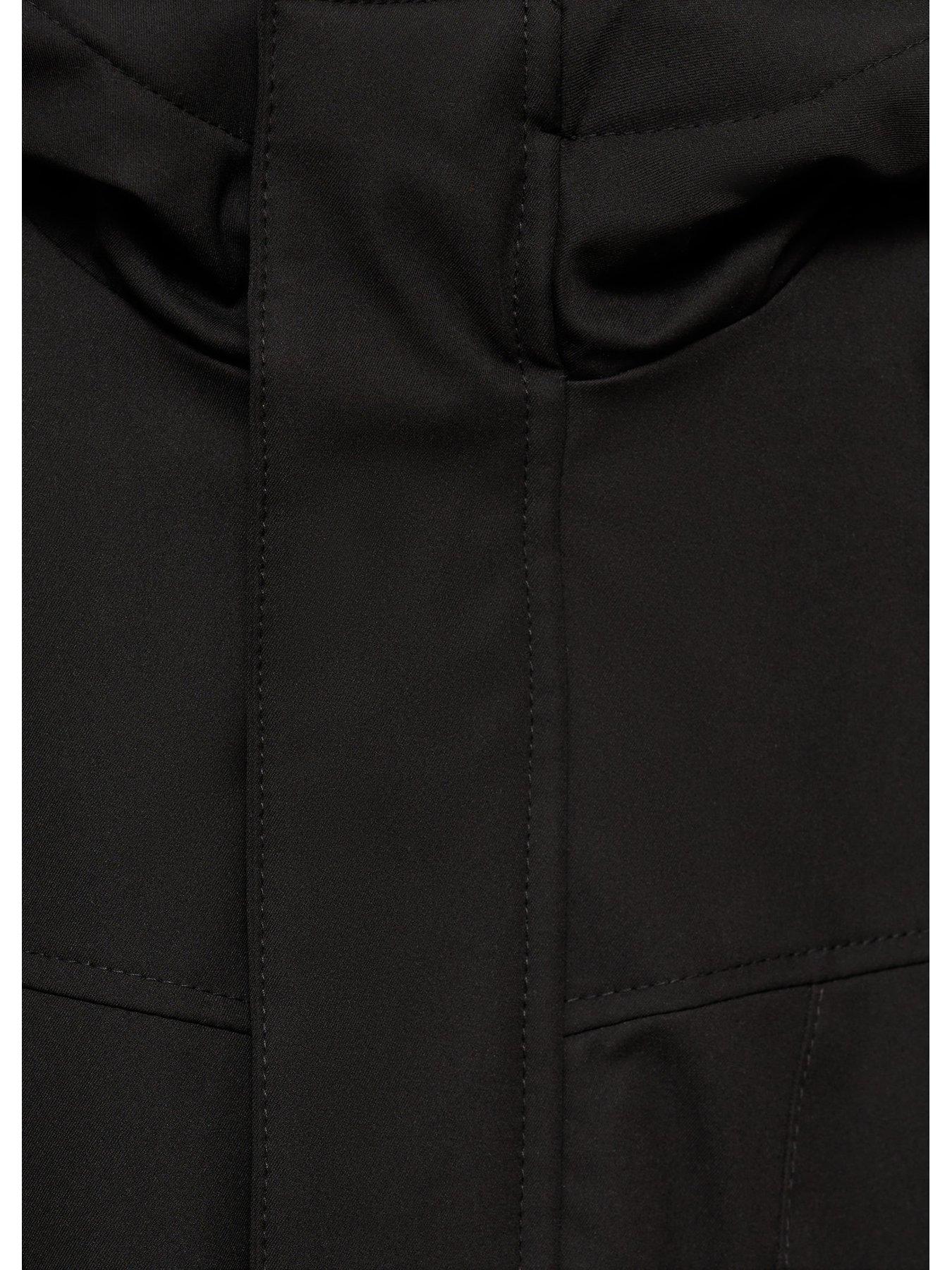 Image 4 of 4 of Mango Boys Coat - Black