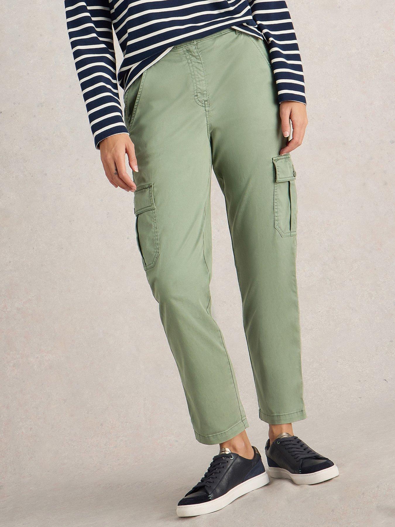 undefined Everleigh Cargo Trouser - Green