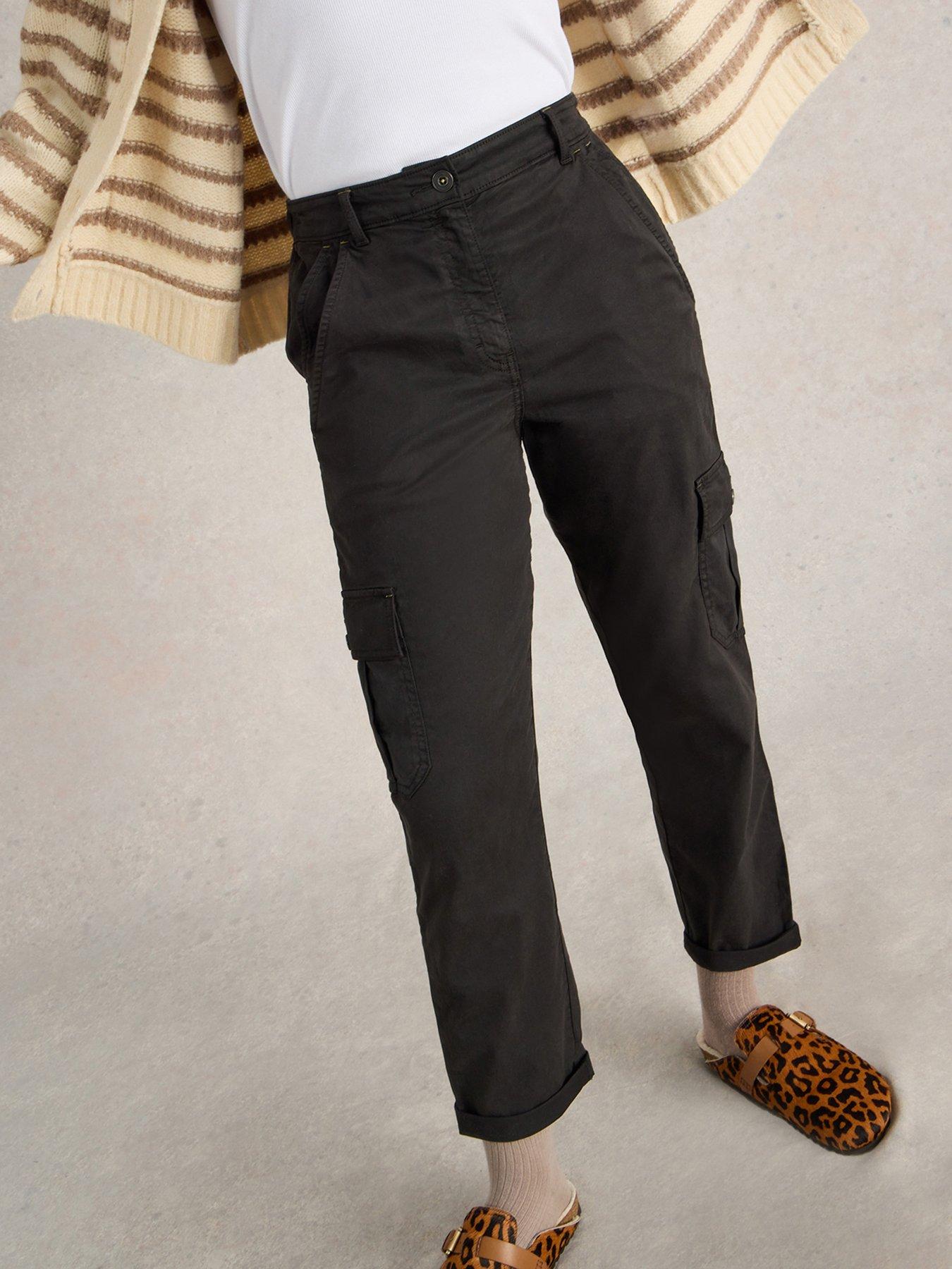 undefined Everleigh Cargo Trouser - Black