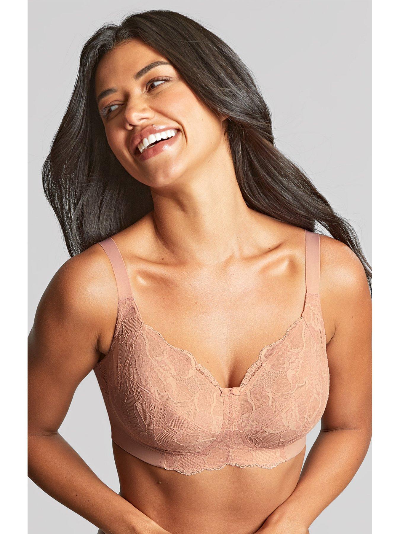 Image 3 of 6 of Panache Rocha Non Wired Lace Bra - Misty Rose