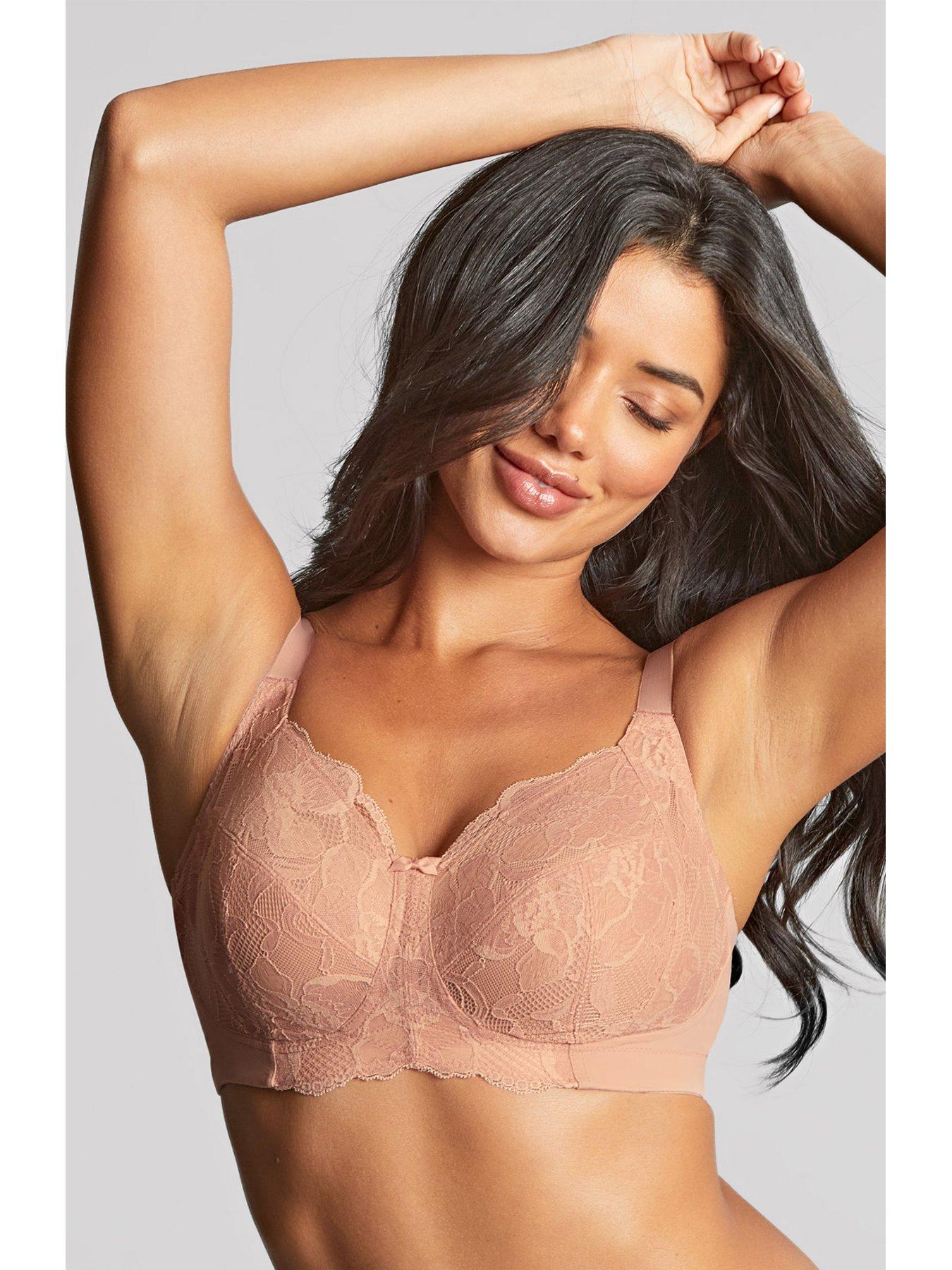 Image 4 of 6 of Panache Rocha Non Wired Lace Bra - Misty Rose