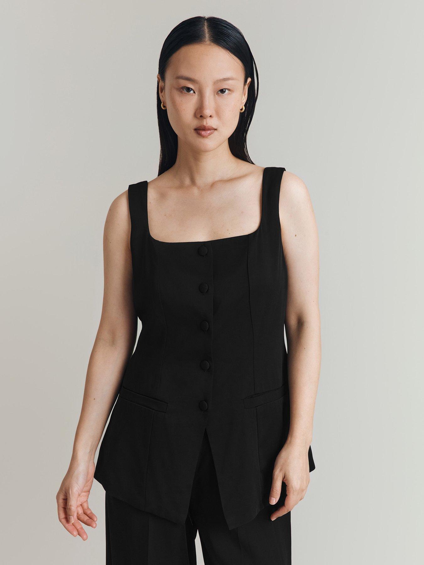 Image 1 of 5 of Ghost Mirabelle Waistcoat - Black