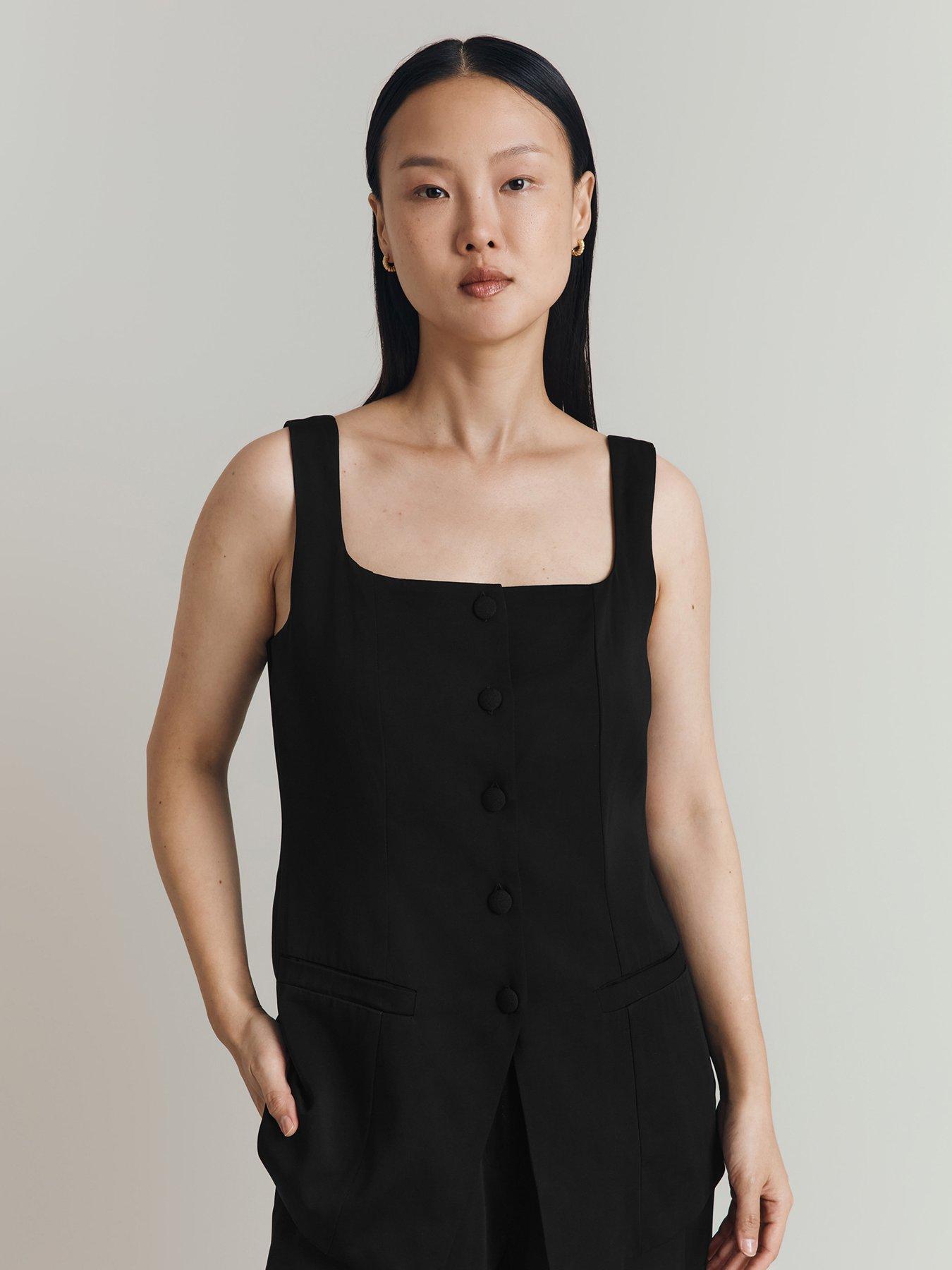 Image 3 of 5 of Ghost Mirabelle Waistcoat - Black