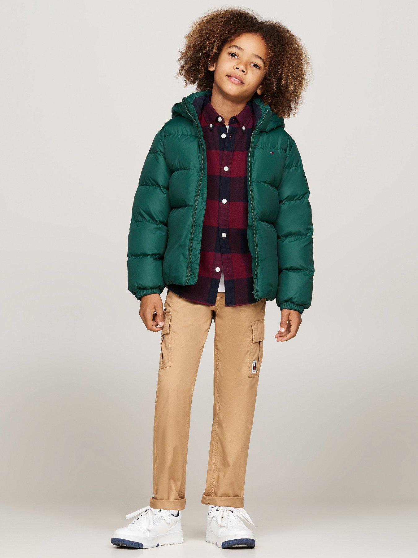 Padded Jacket Tommy Jeans Neon Green Jacket Tommy Hilfiger