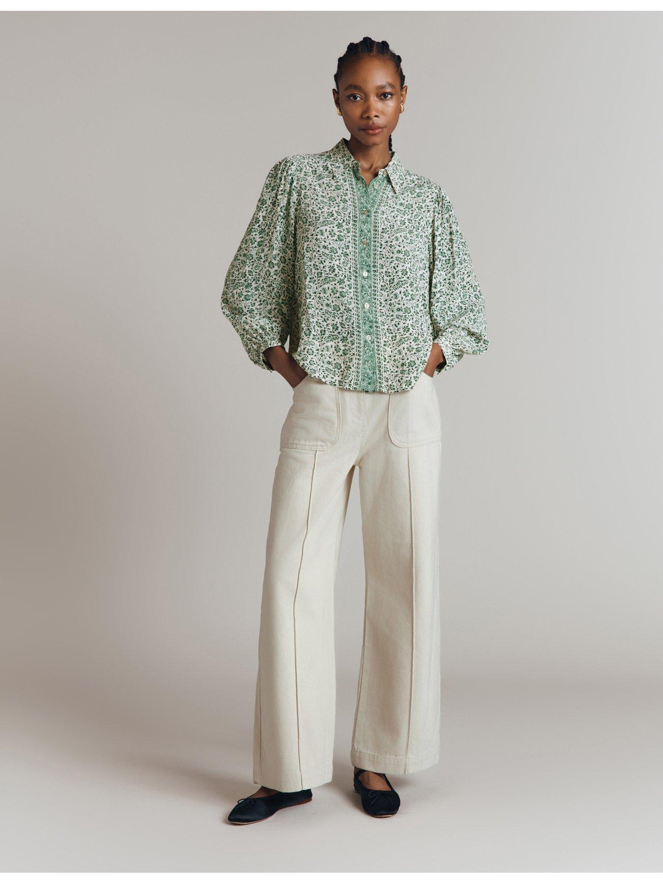 undefined Astra Jeans - Cream
