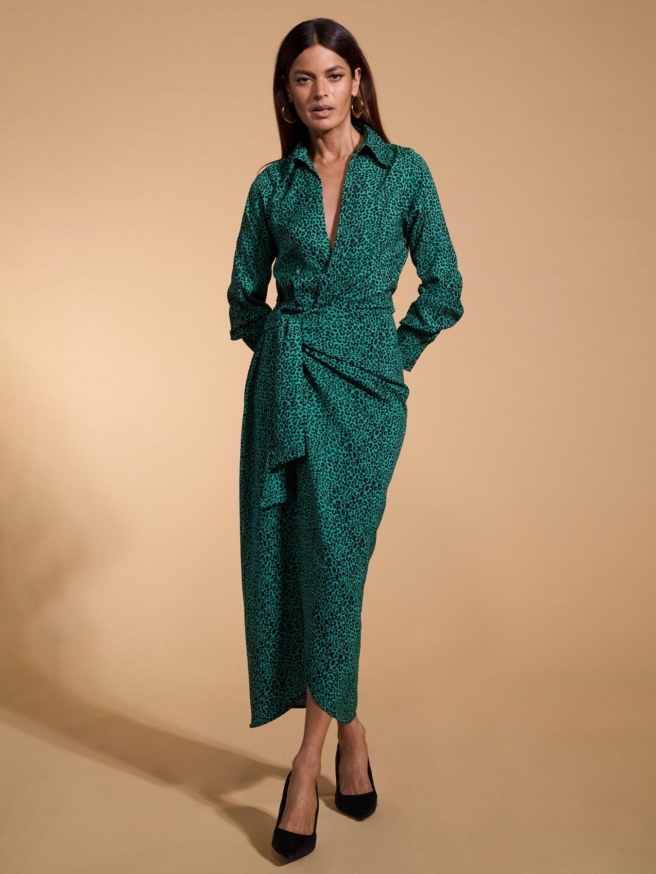 Dancing Leopard Frankie Wrap Dress - Multi | Very