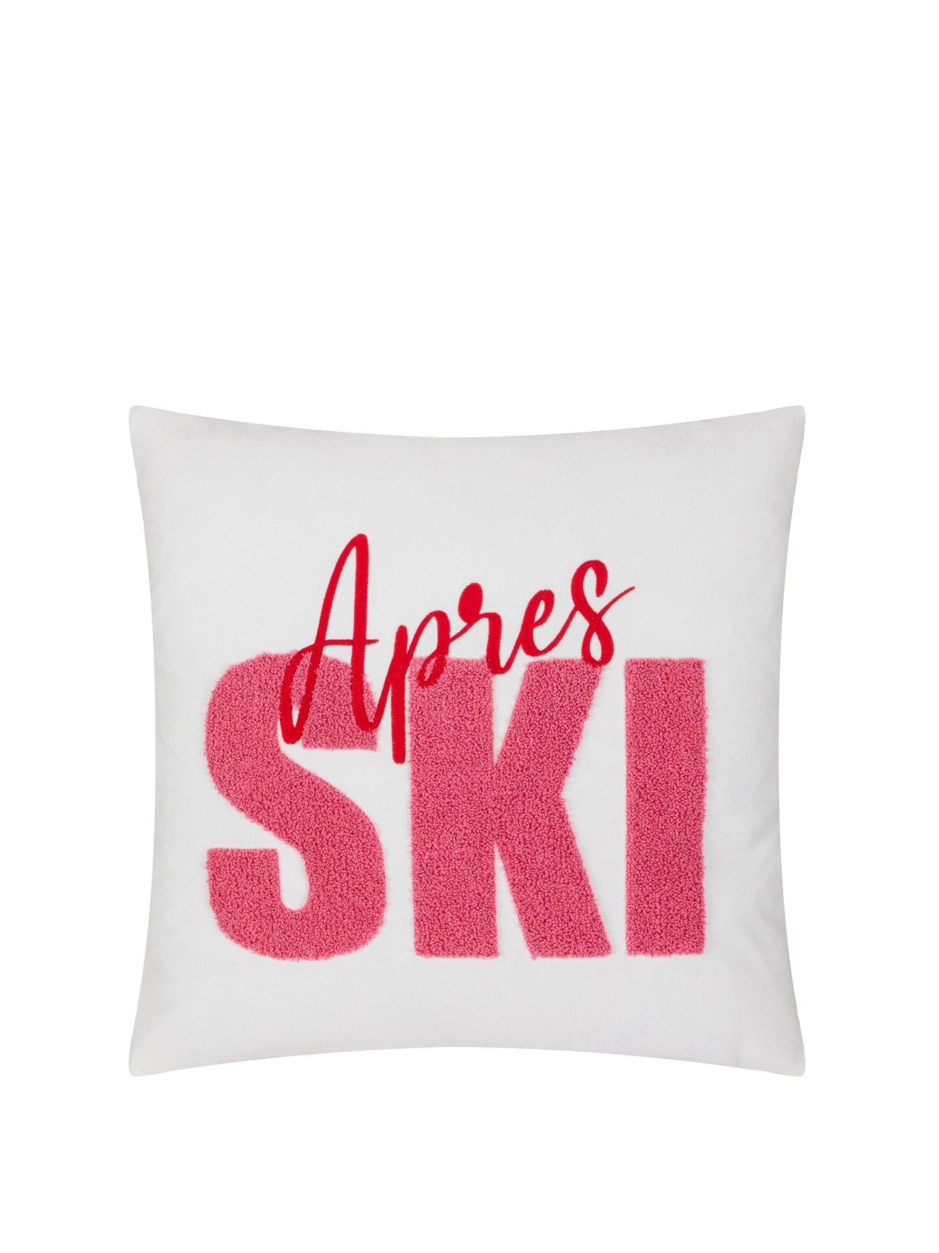 Product photograph of Furn Apres Ski Snow Cushion 45x45cm from very.co.uk