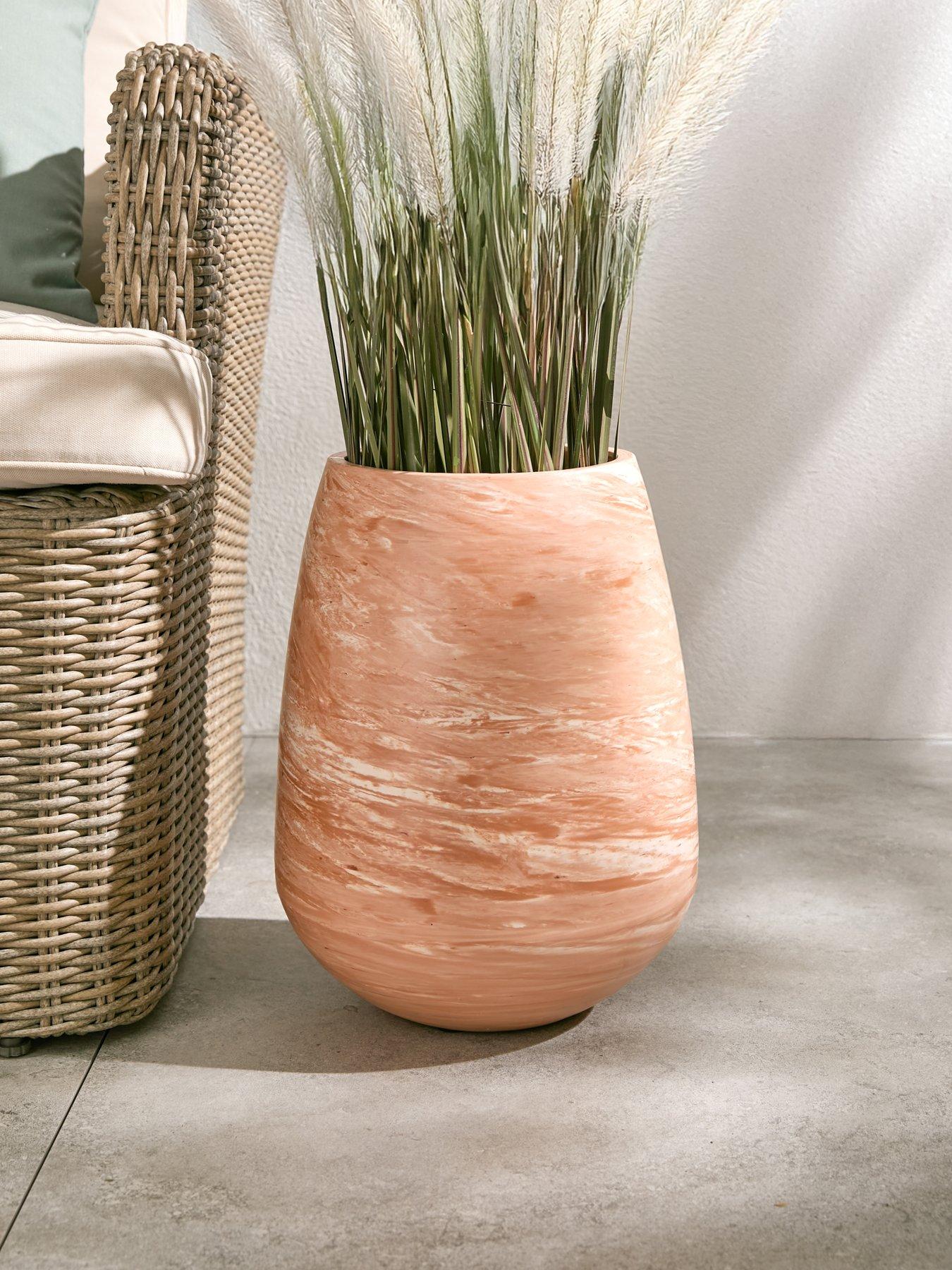 Very Home Marbled Planter 35cm