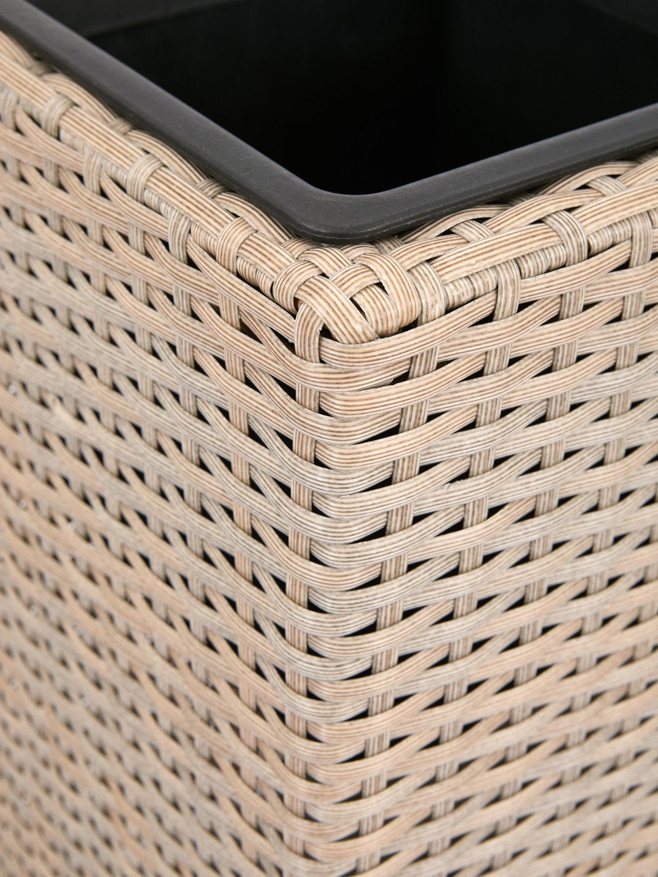 Image 5 of 6 of The Very Collection Albany Rattan Planter