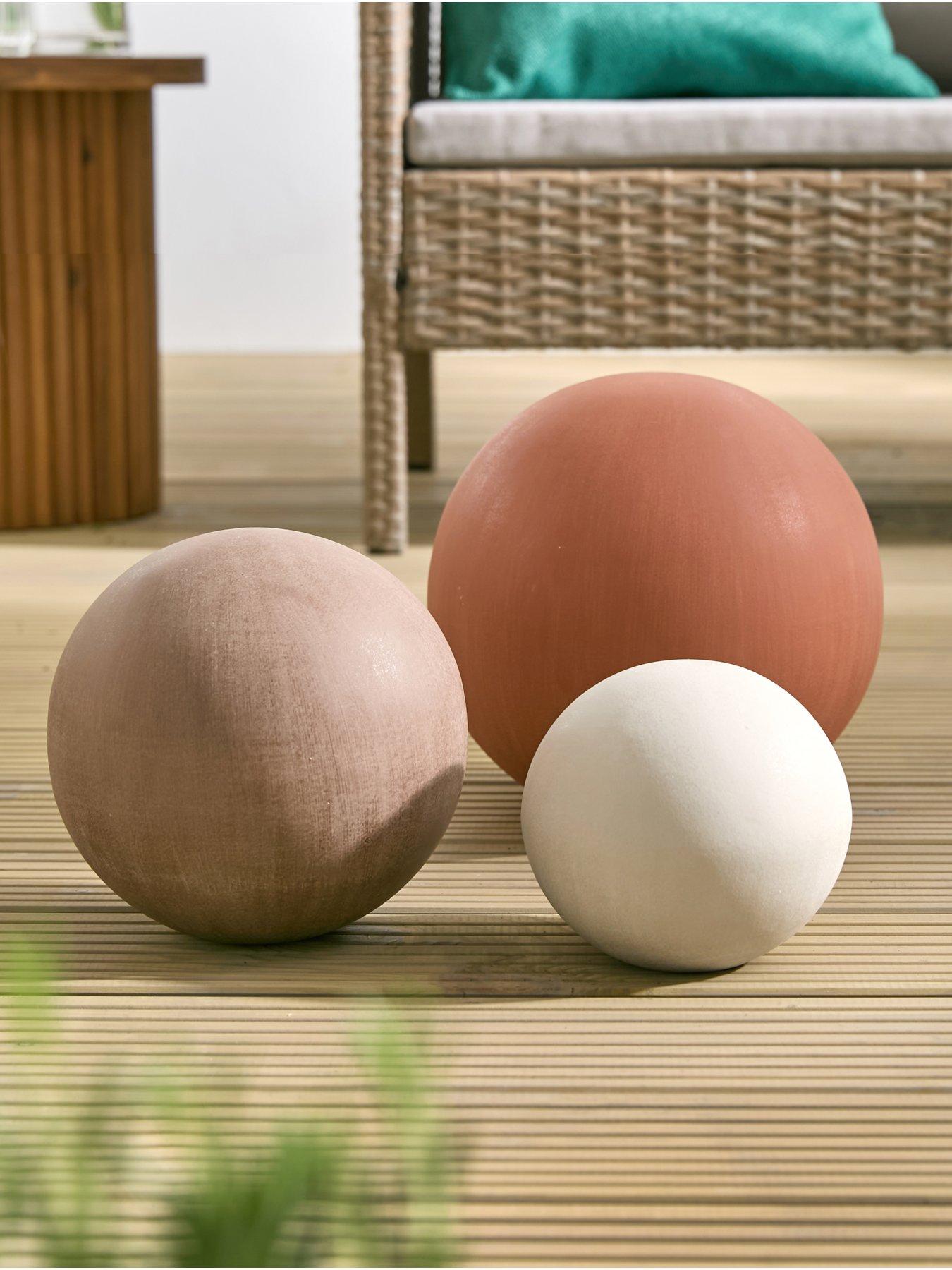 Very Home Set of 3 Decorative Balls