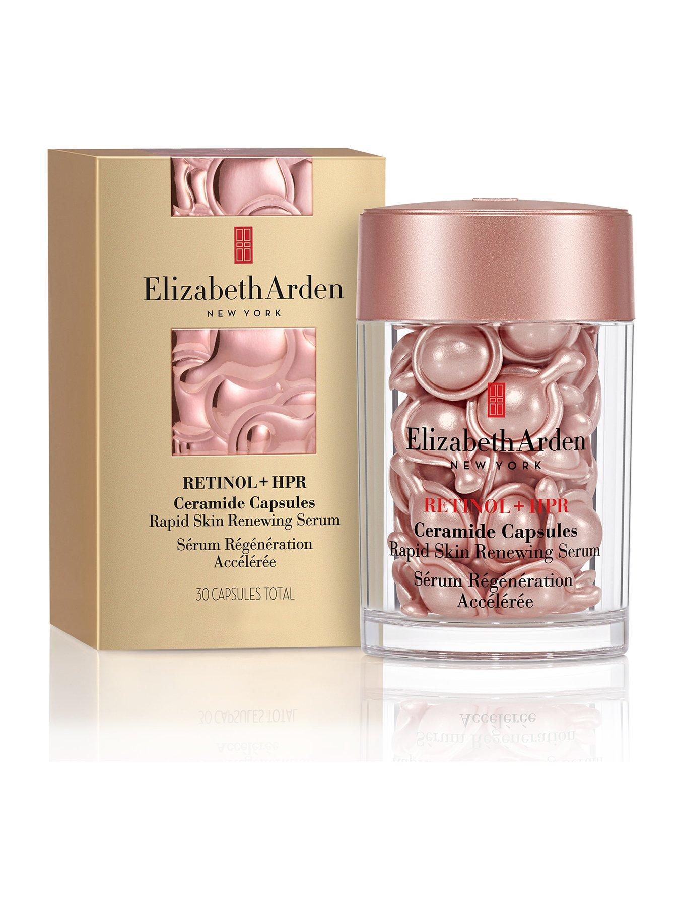 Image 1 of 8 of Elizabeth Arden Retinol + HPR Ceramide Capsules Rapid Skin-Renewing Serum 30pc
