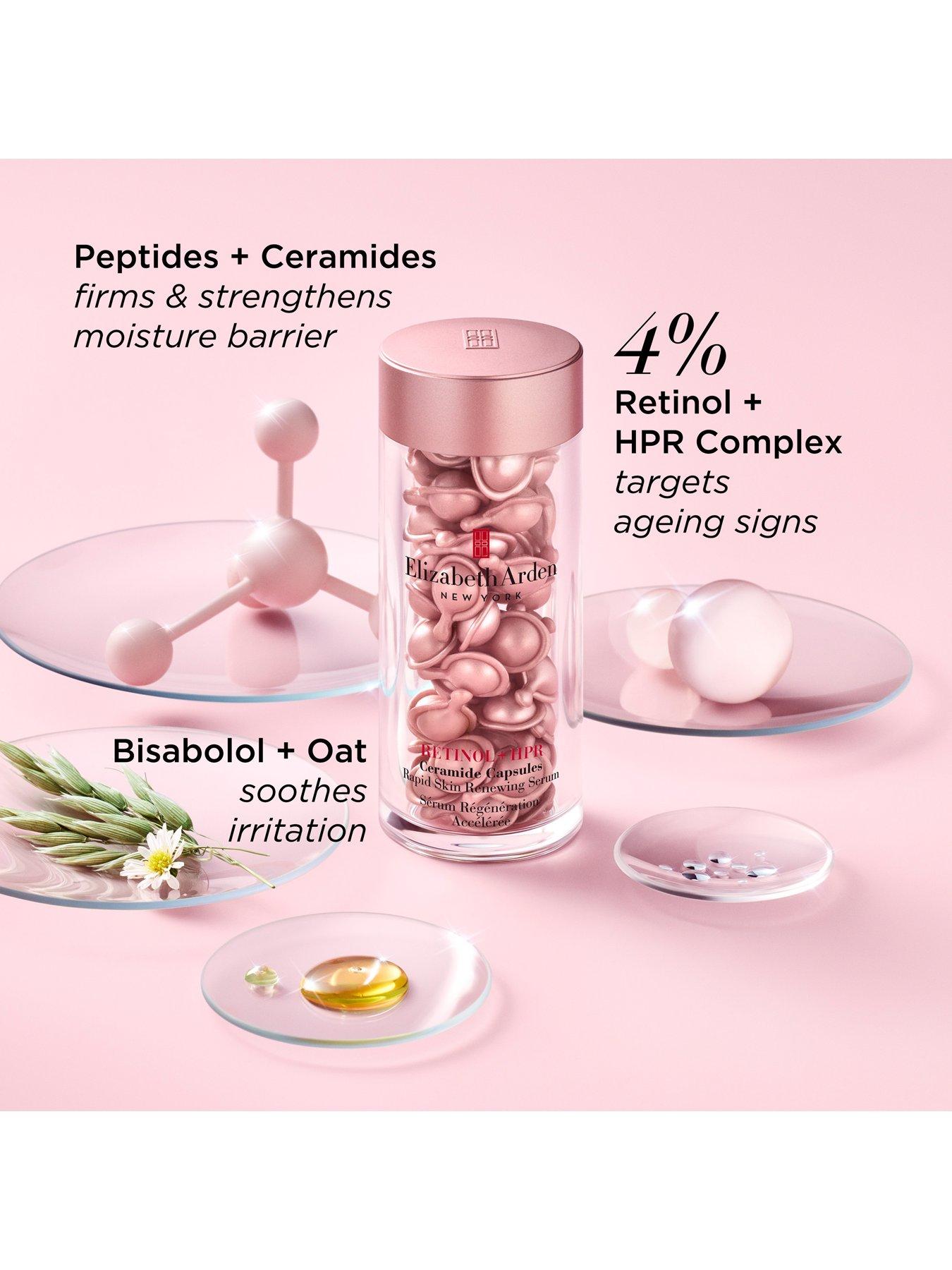 Image 6 of 8 of Elizabeth Arden Retinol + HPR Ceramide Capsules Rapid Skin-Renewing Serum 30pc