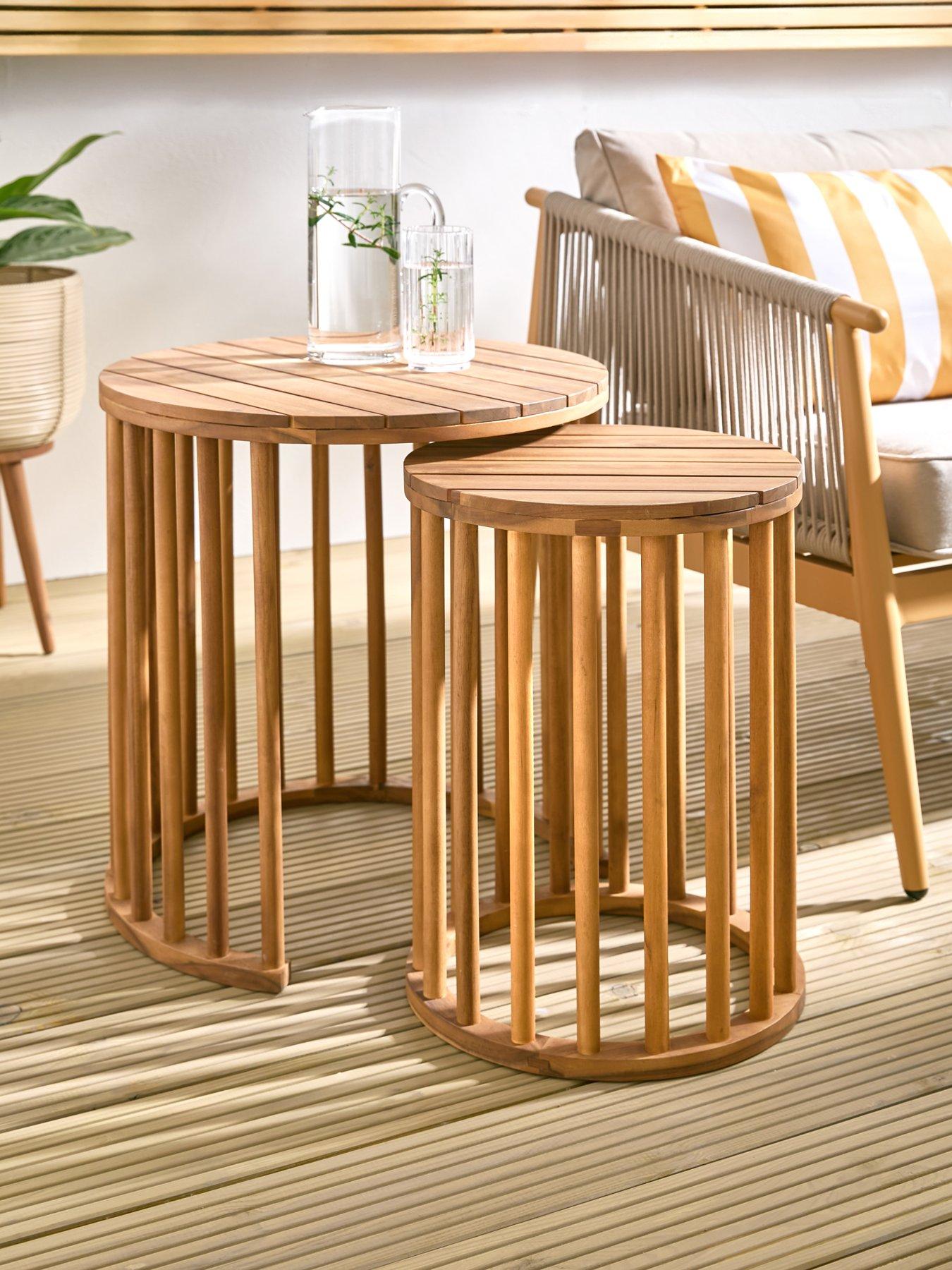 Very Home Set of 2 Nested Tables