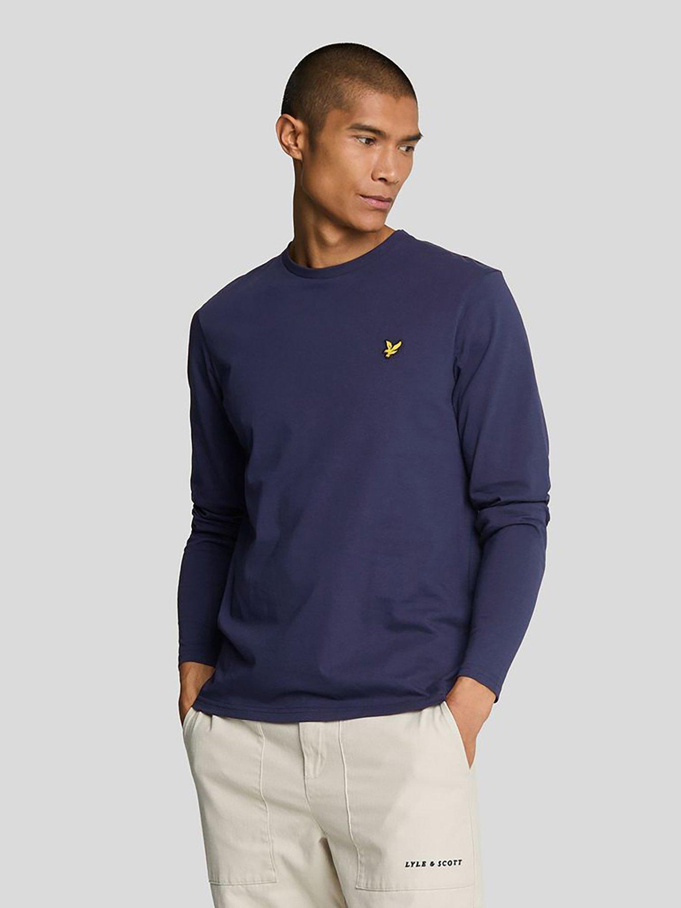 lyle & scott plain long sleeve t-shirt