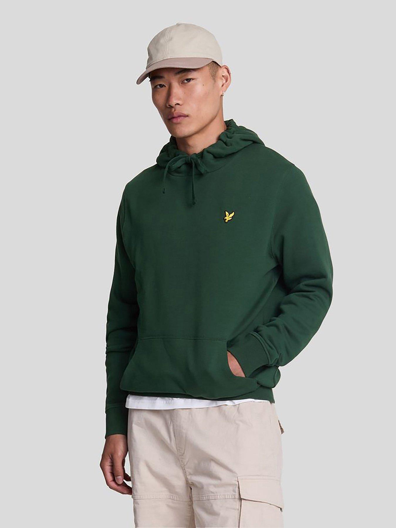 Lyle and scott hoodie green outlet