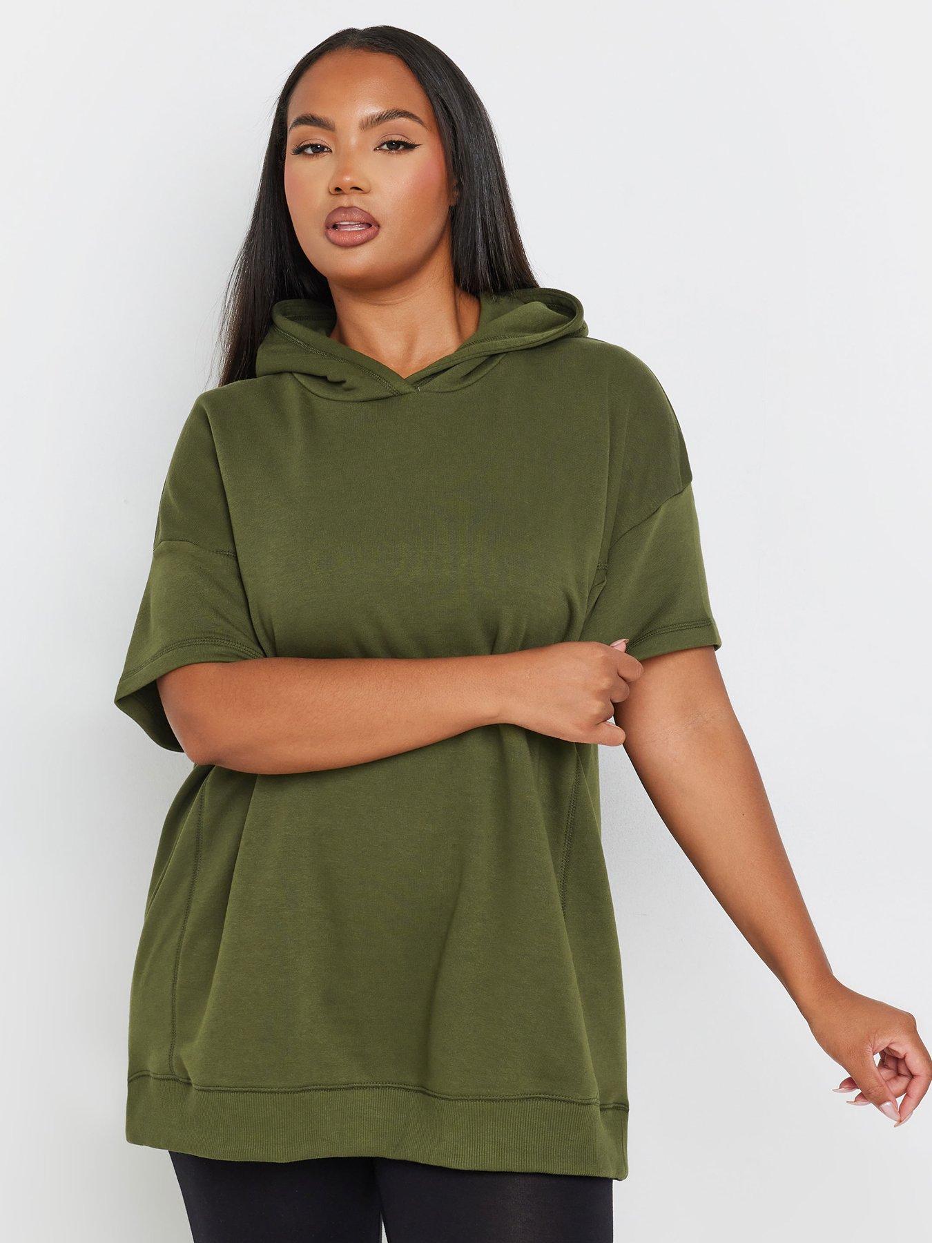 Yours Curve Oversized Hoodie Very